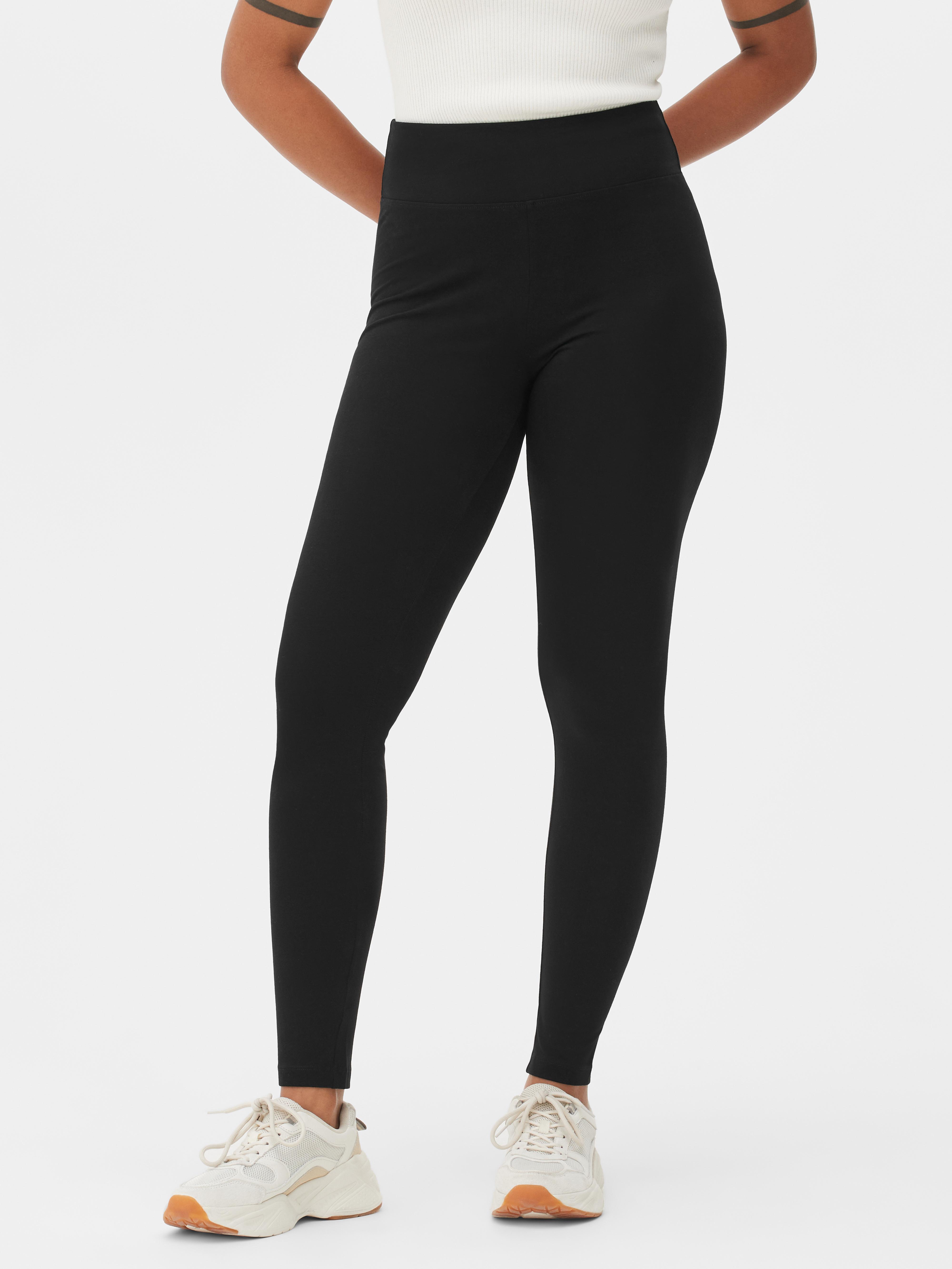 Womens Black High Waist Leggings Primark