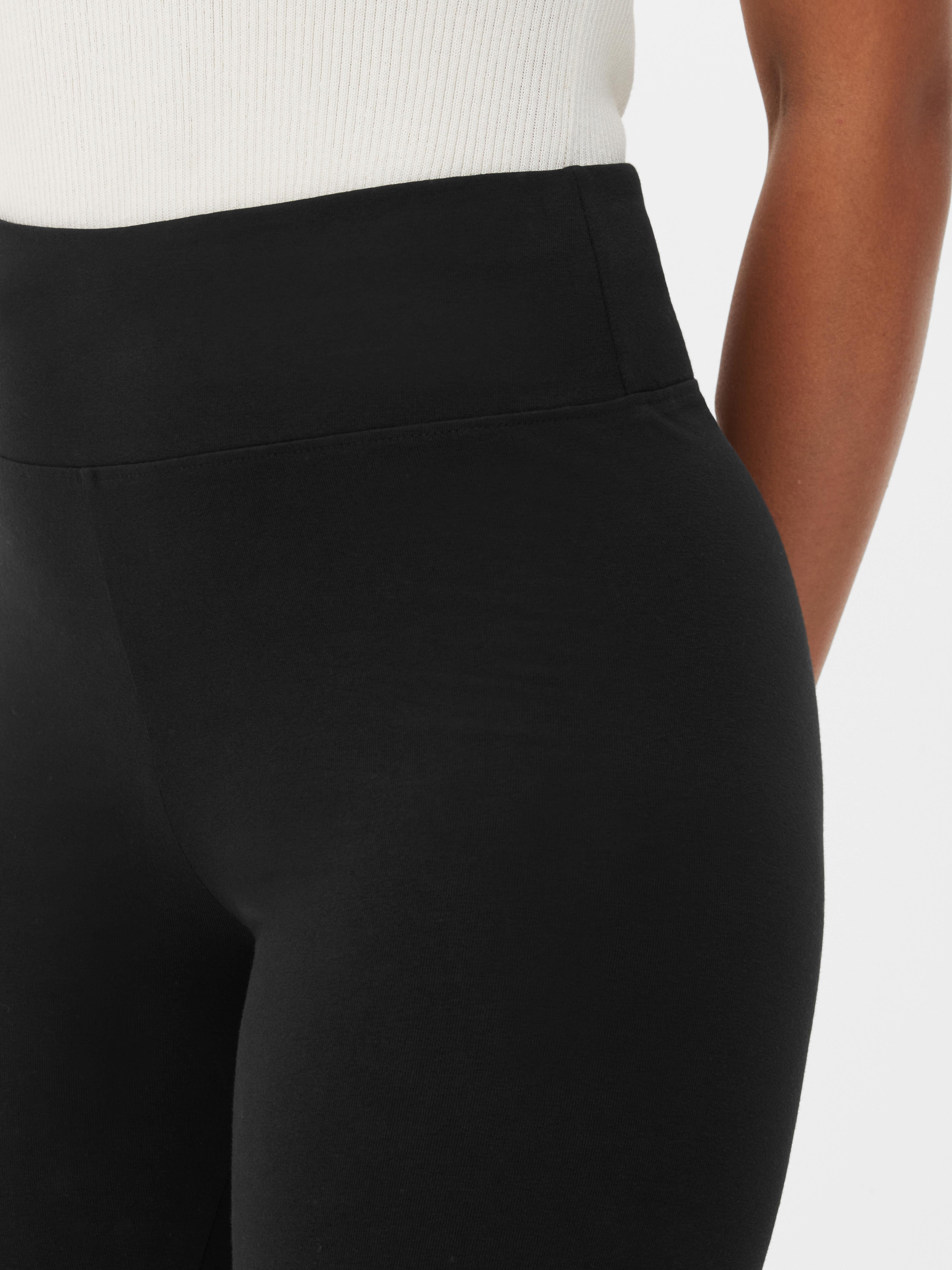 High Waist Leggings - Black - Ladies