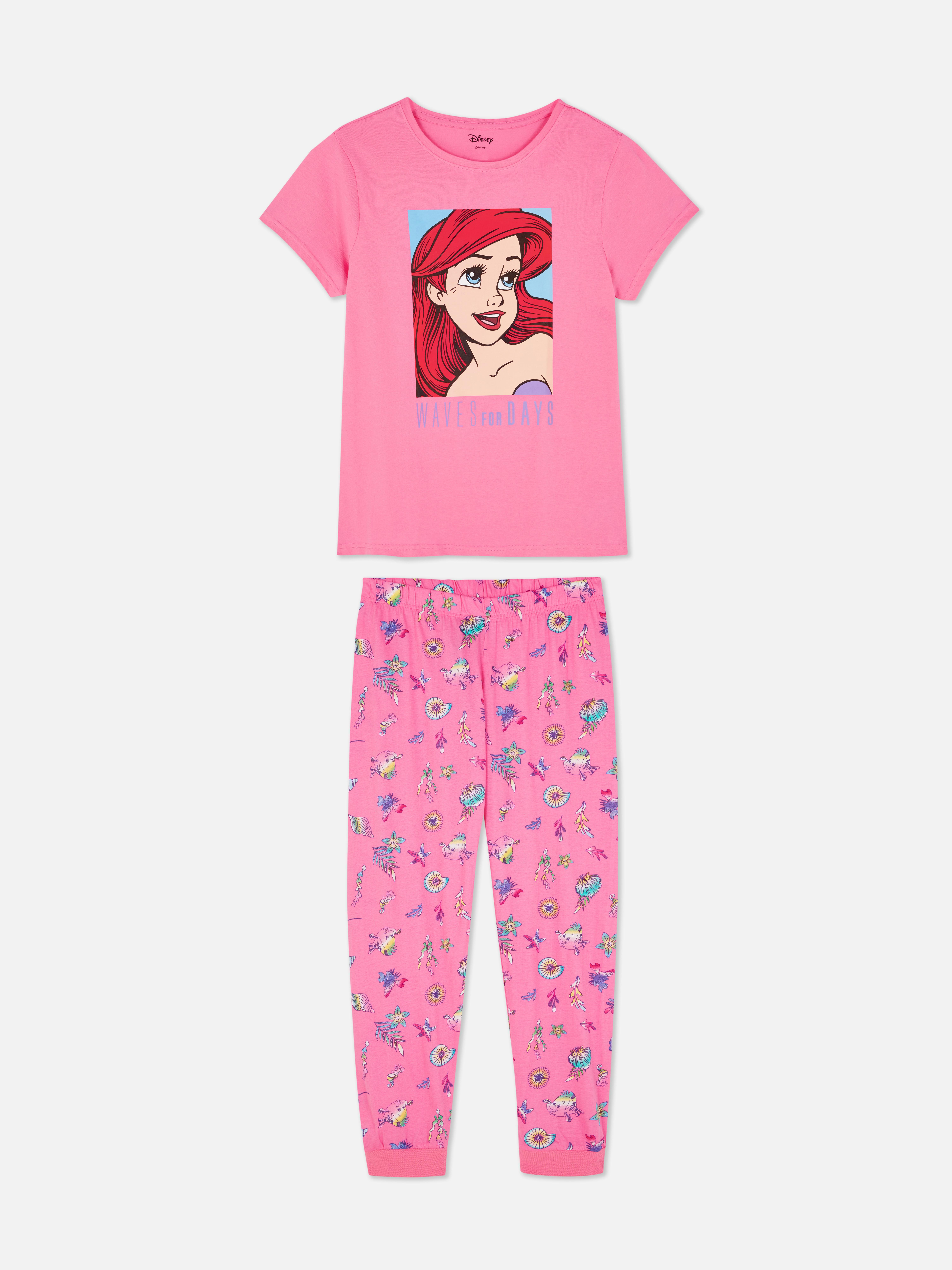 Disney's Character Short Sleeve Pyjama Set Fuchsia