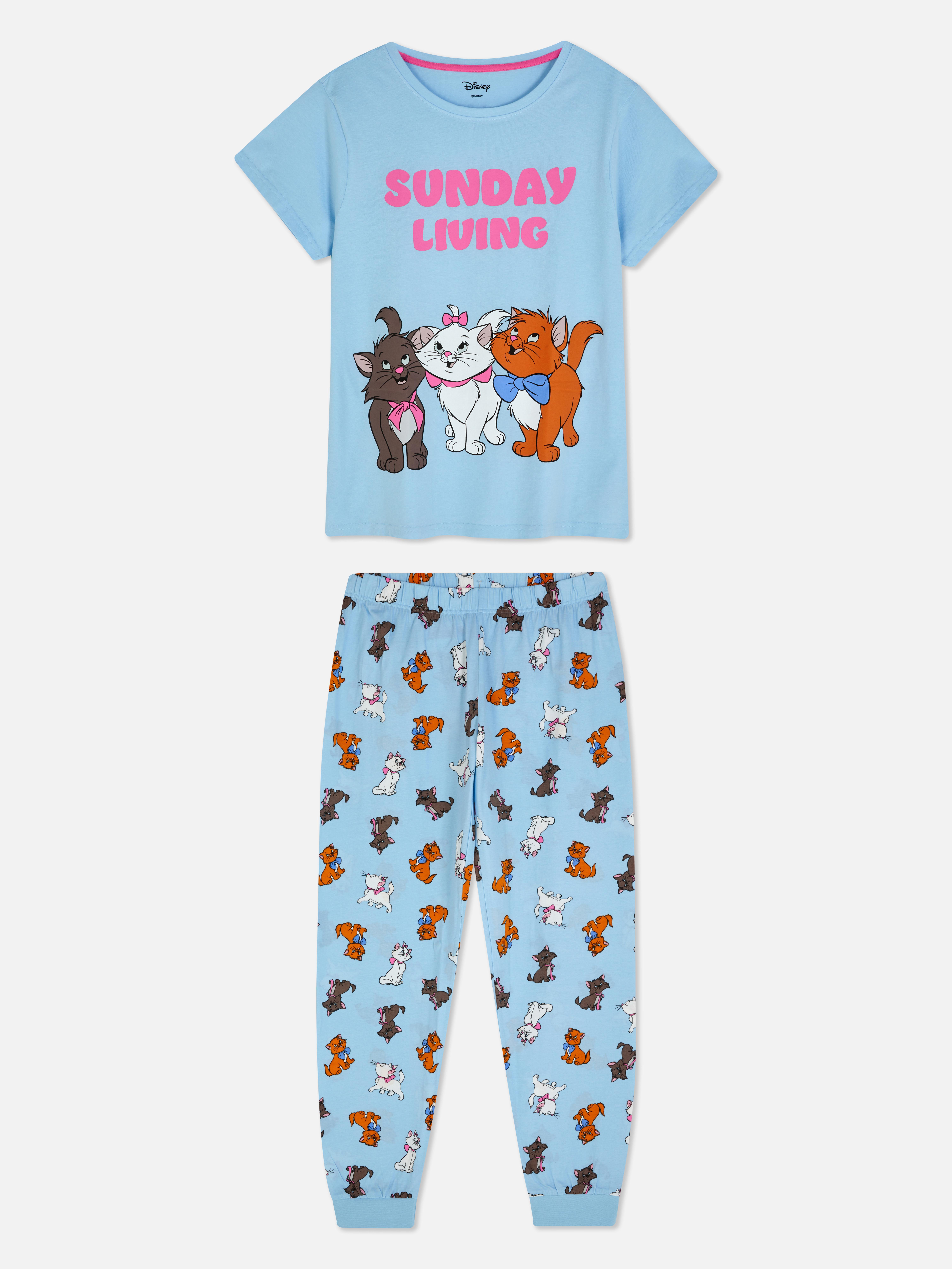 Disney's Bambi Short Sleeve Pyjama Set Light Blue