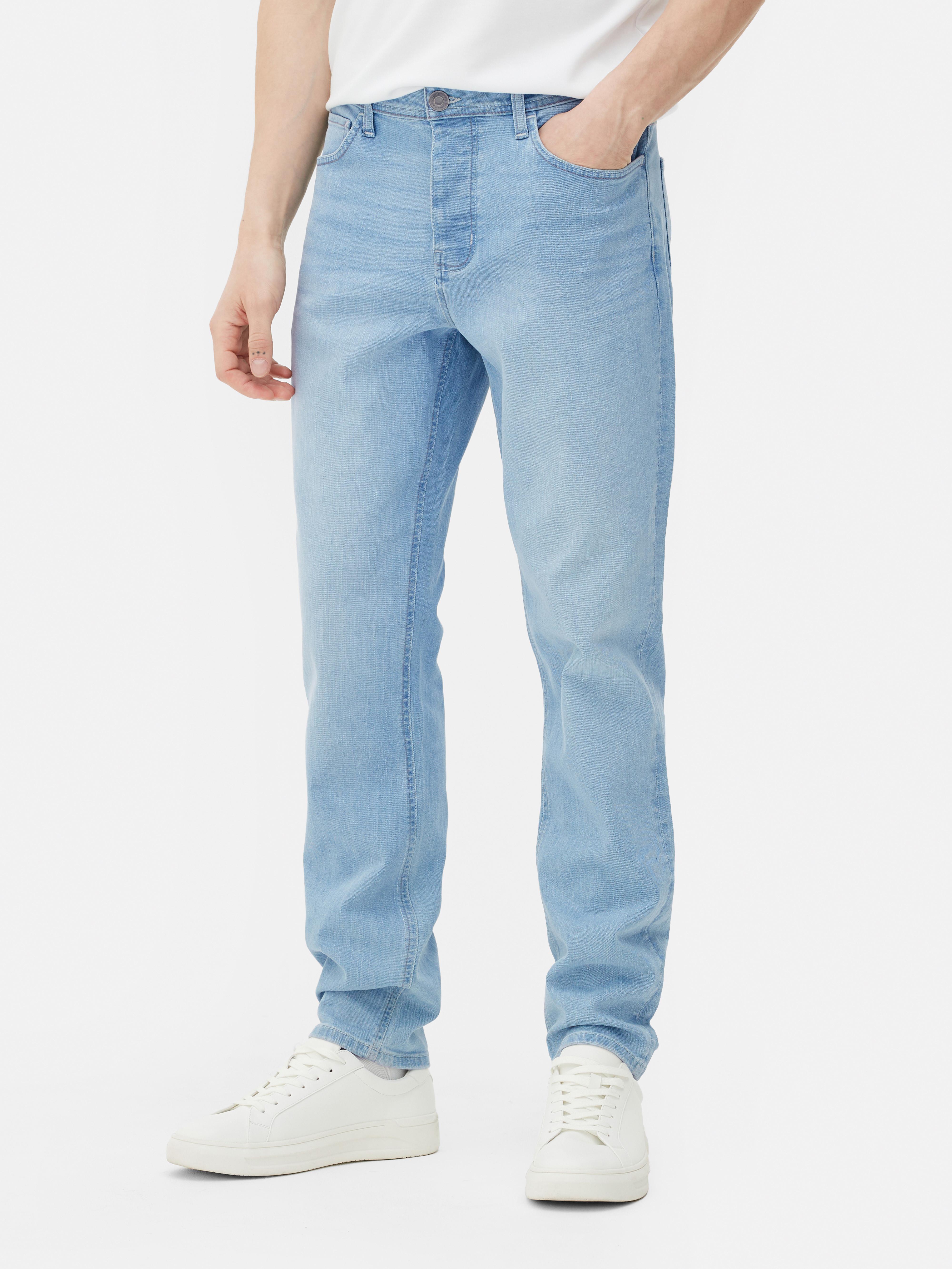 Men's Light Blue Stretch Slim Fit Jeans | Penneys