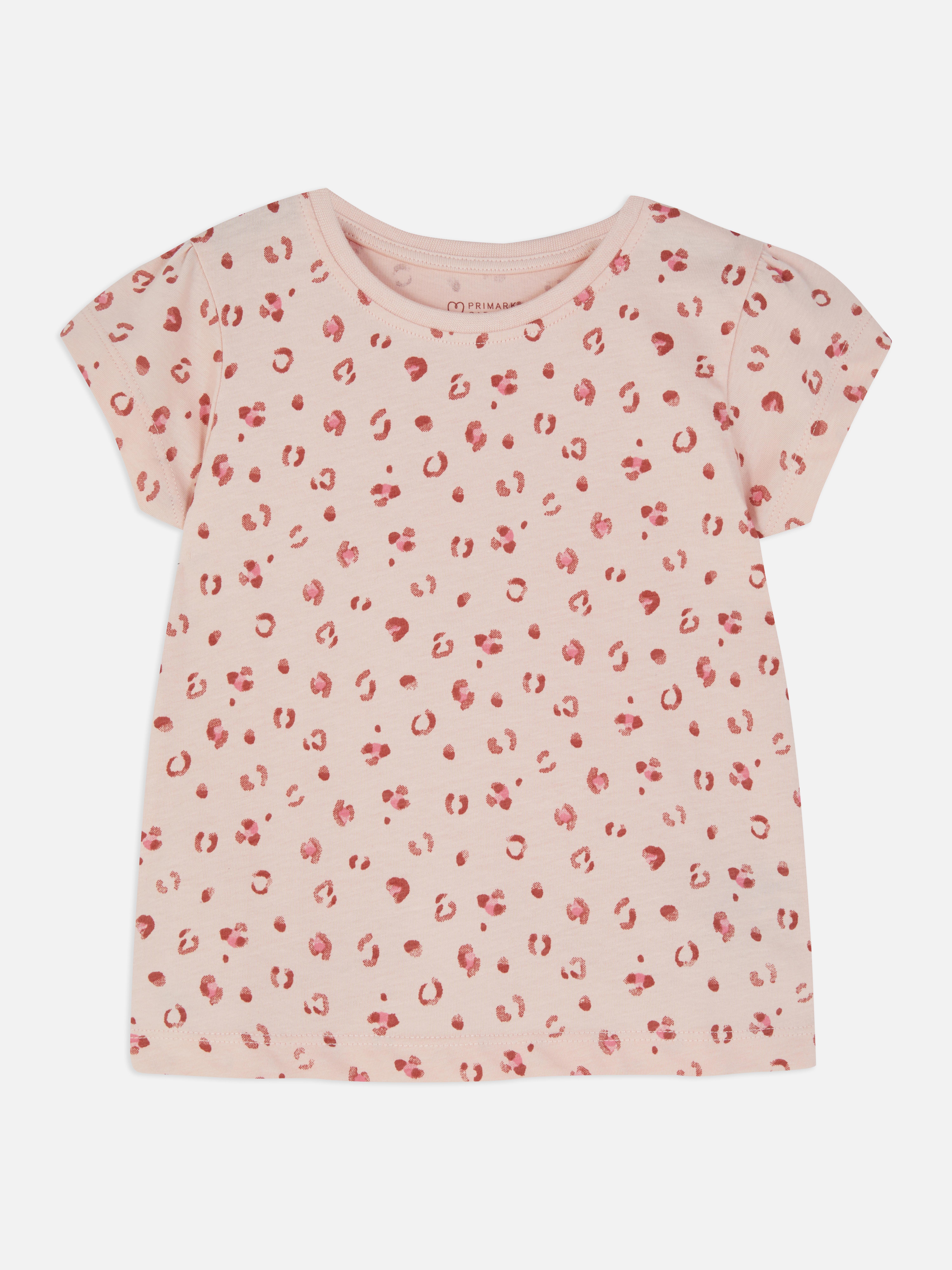 Patterned Crew T-shirt