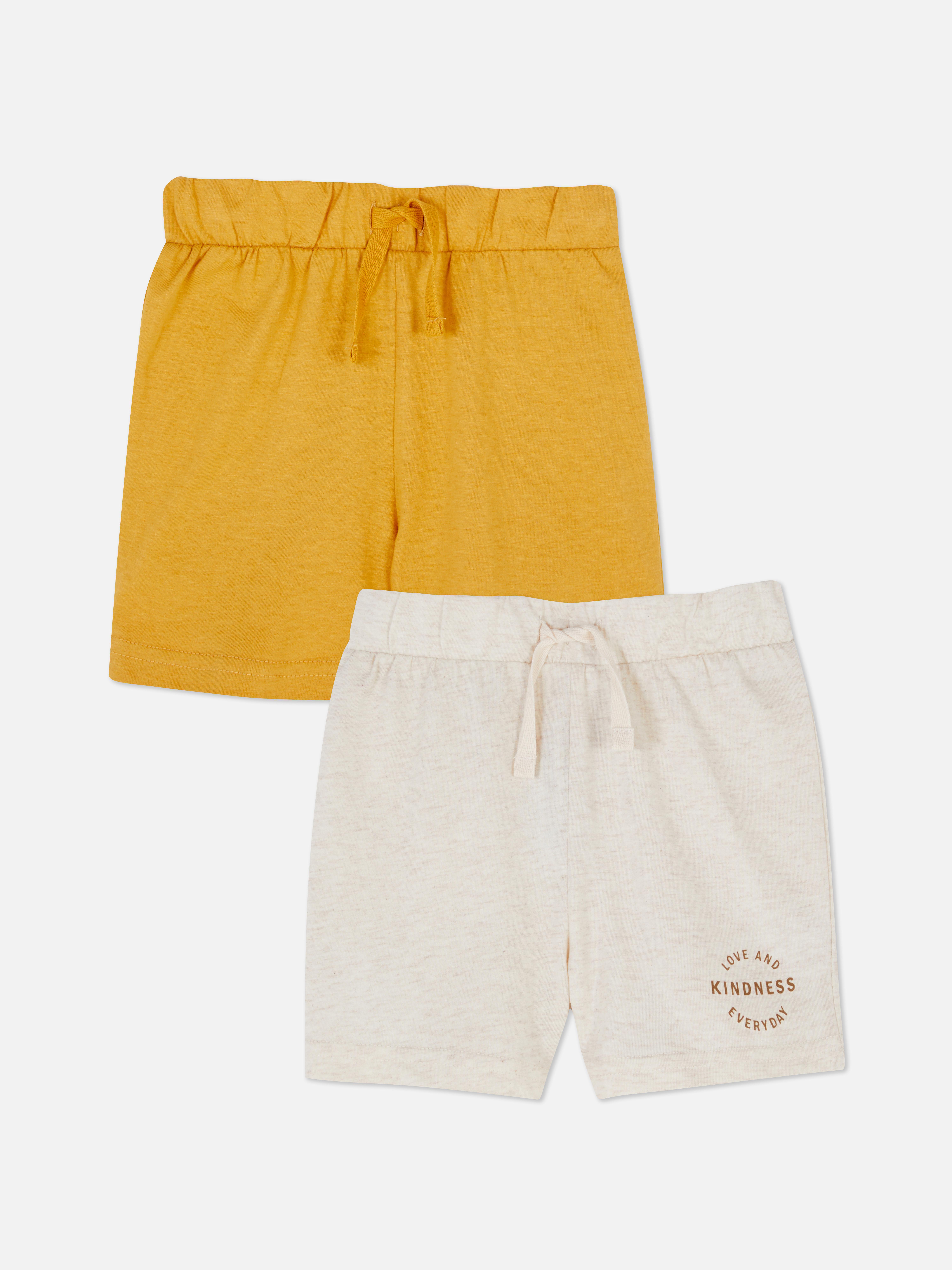 2pk Elasticated Shorts