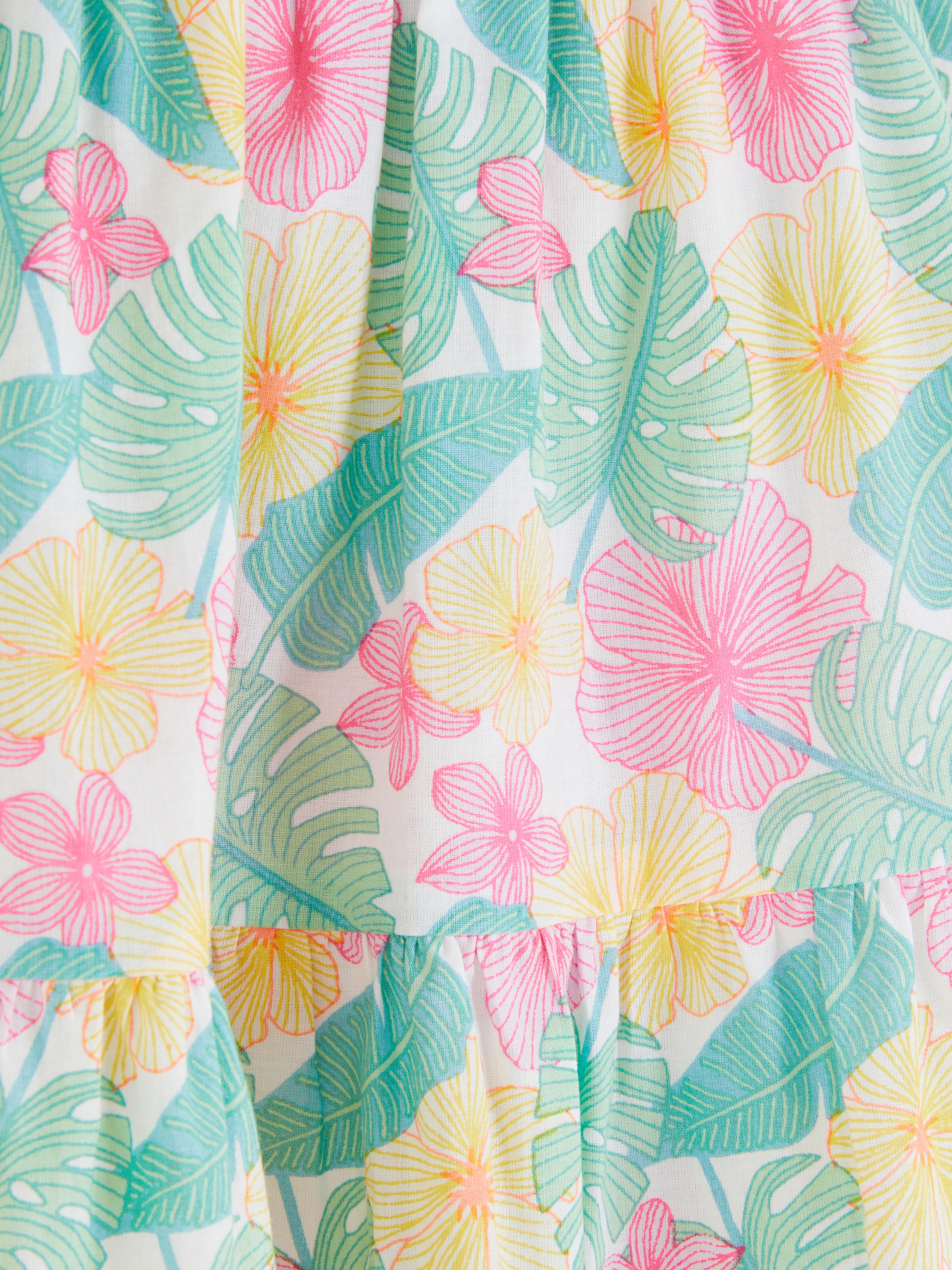 Woven Floral Dress