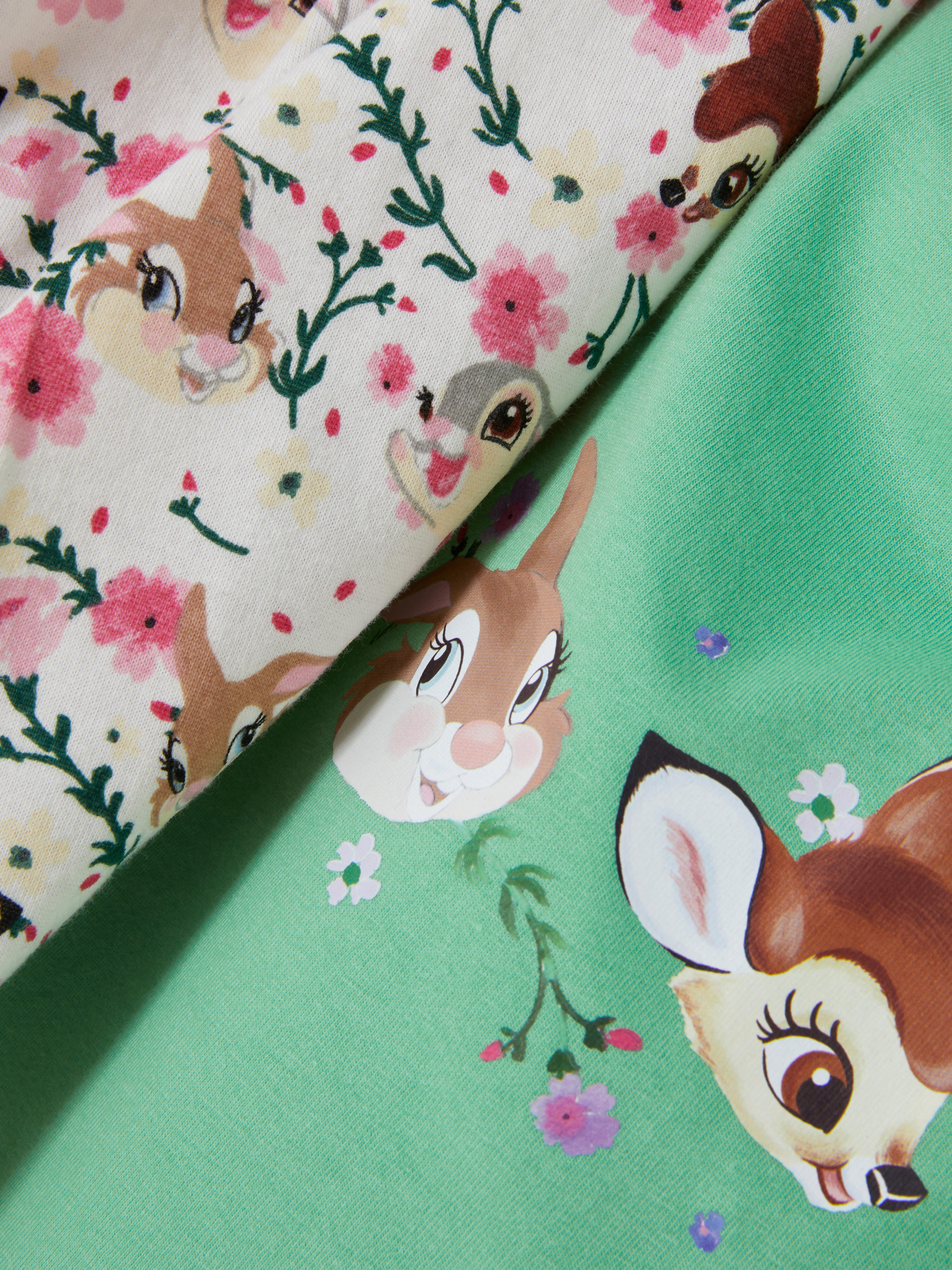 Disney Printed Cropped Cami & Shorts Pajama Set