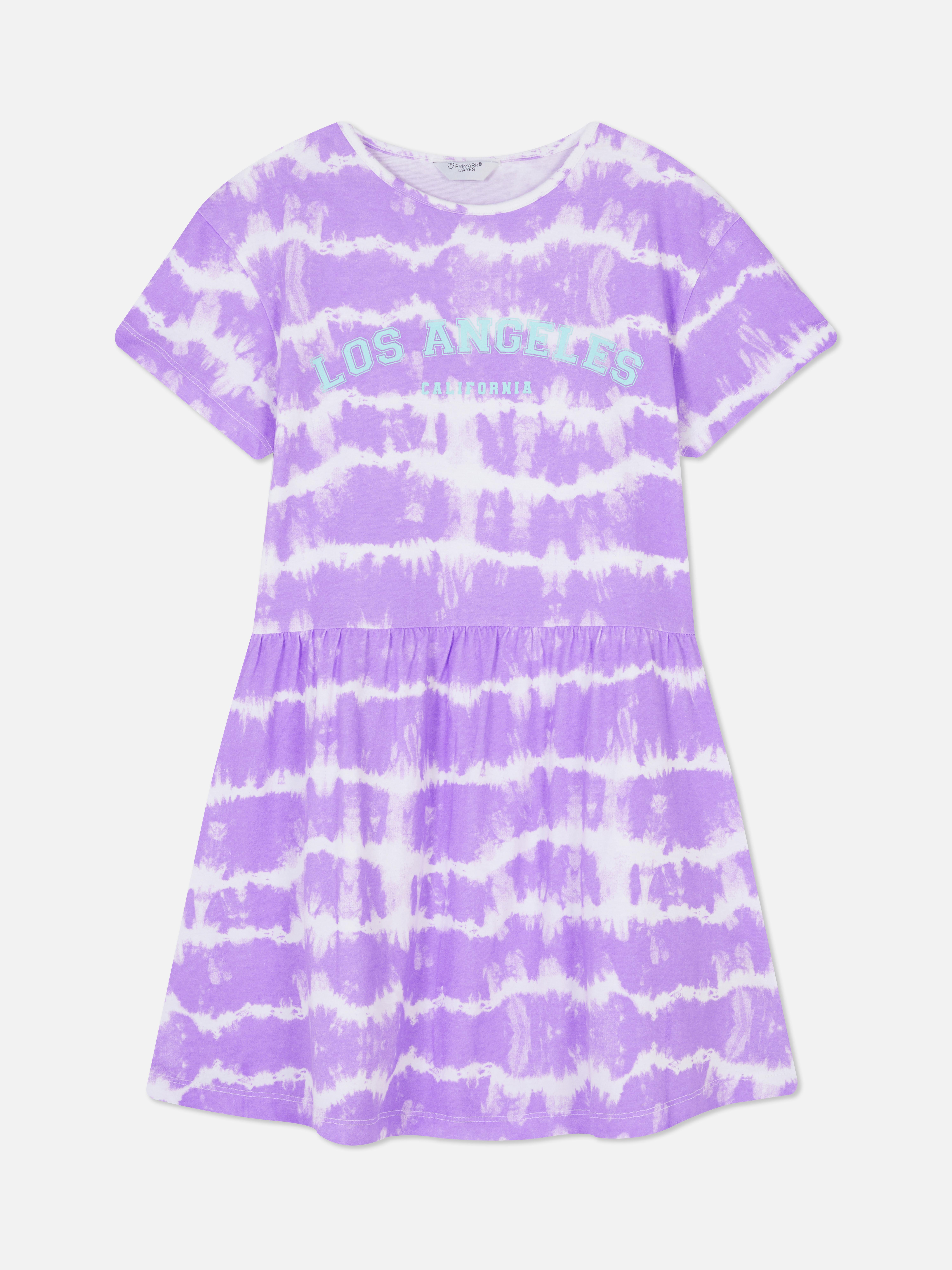 Tie-Dye T-shirt Dress