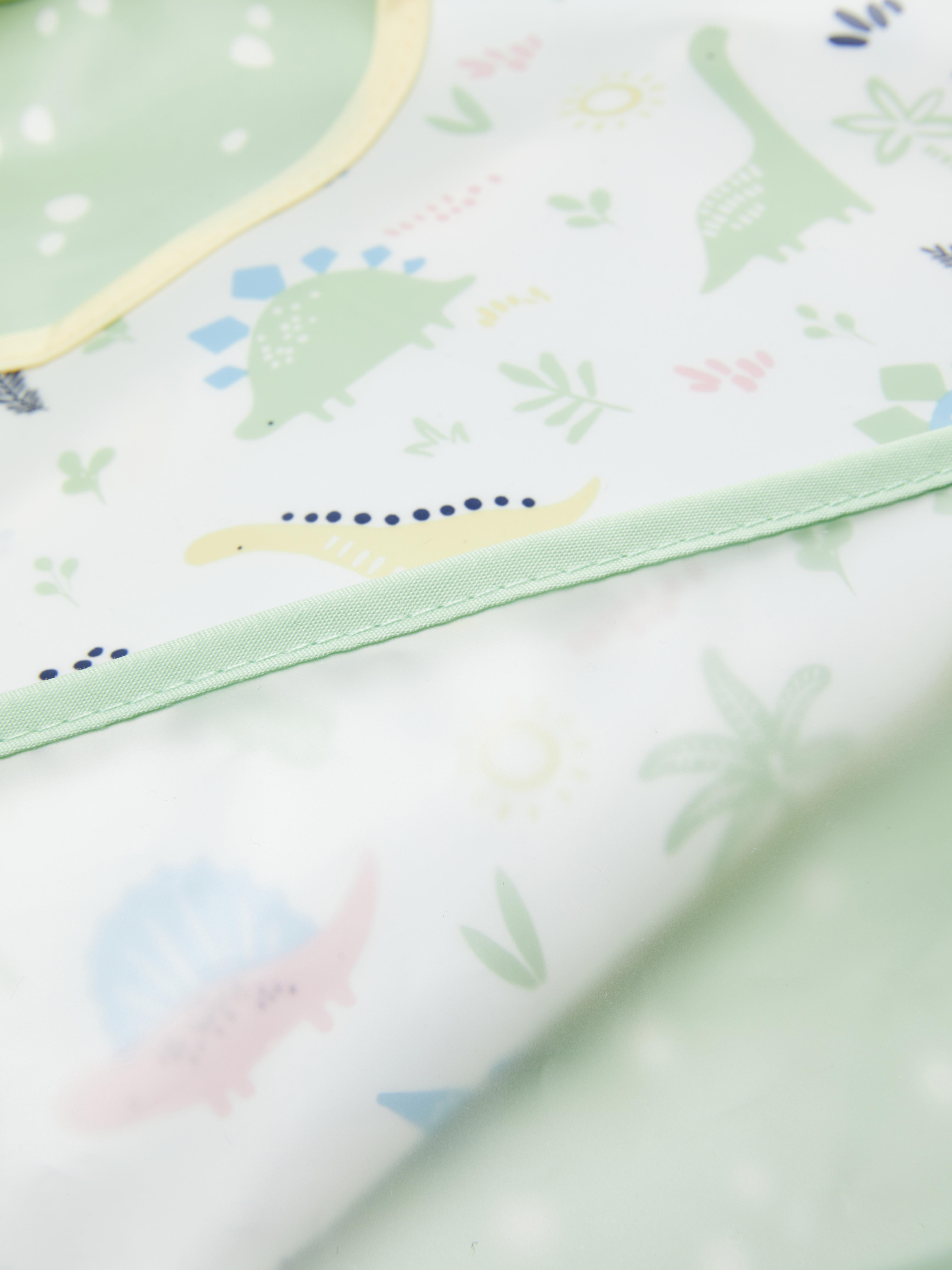 2pk Mixed Print Bibs