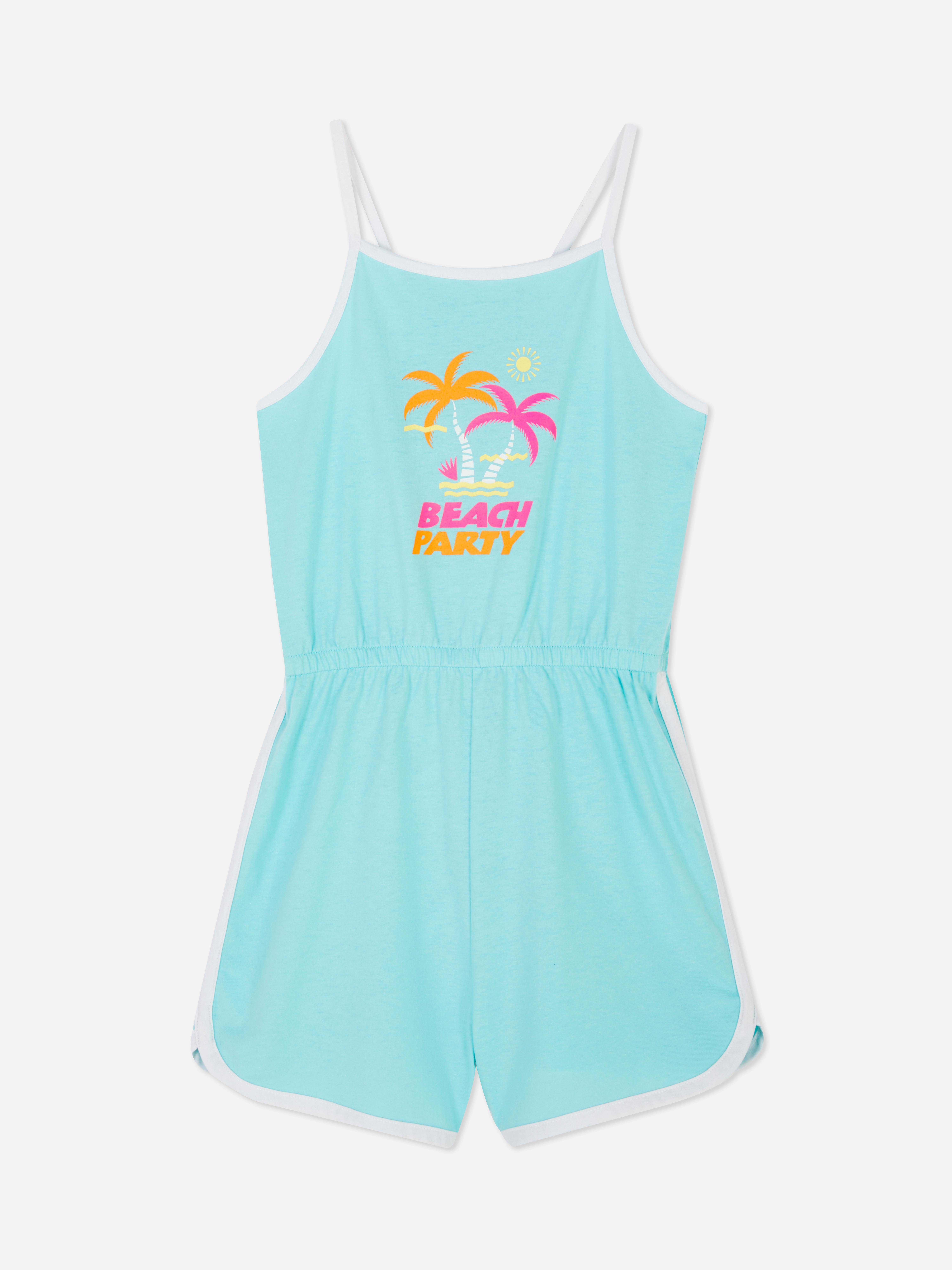 Jersey Racerback Playsuit