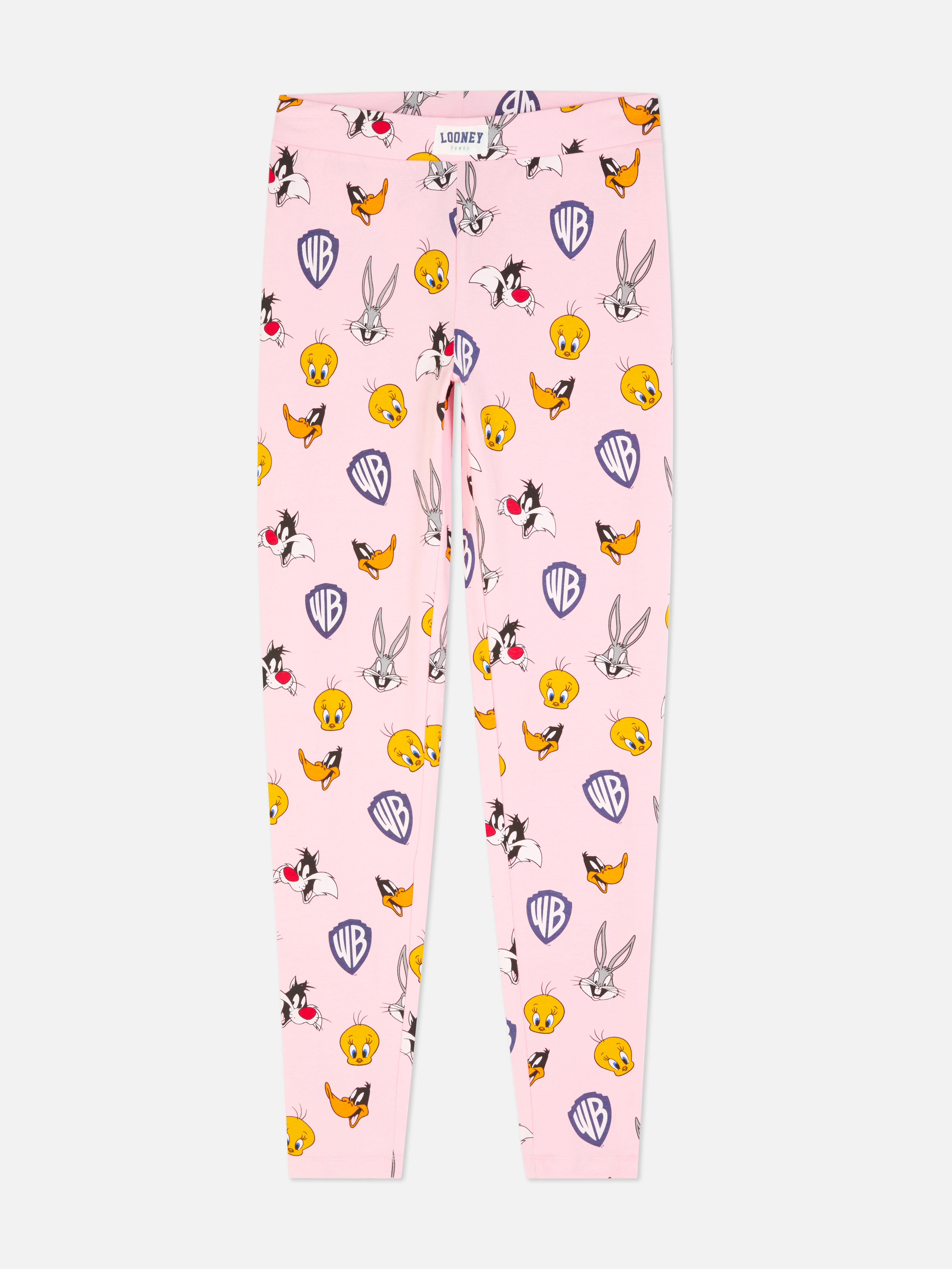 Looney Tunes Print Pyjama Leggings