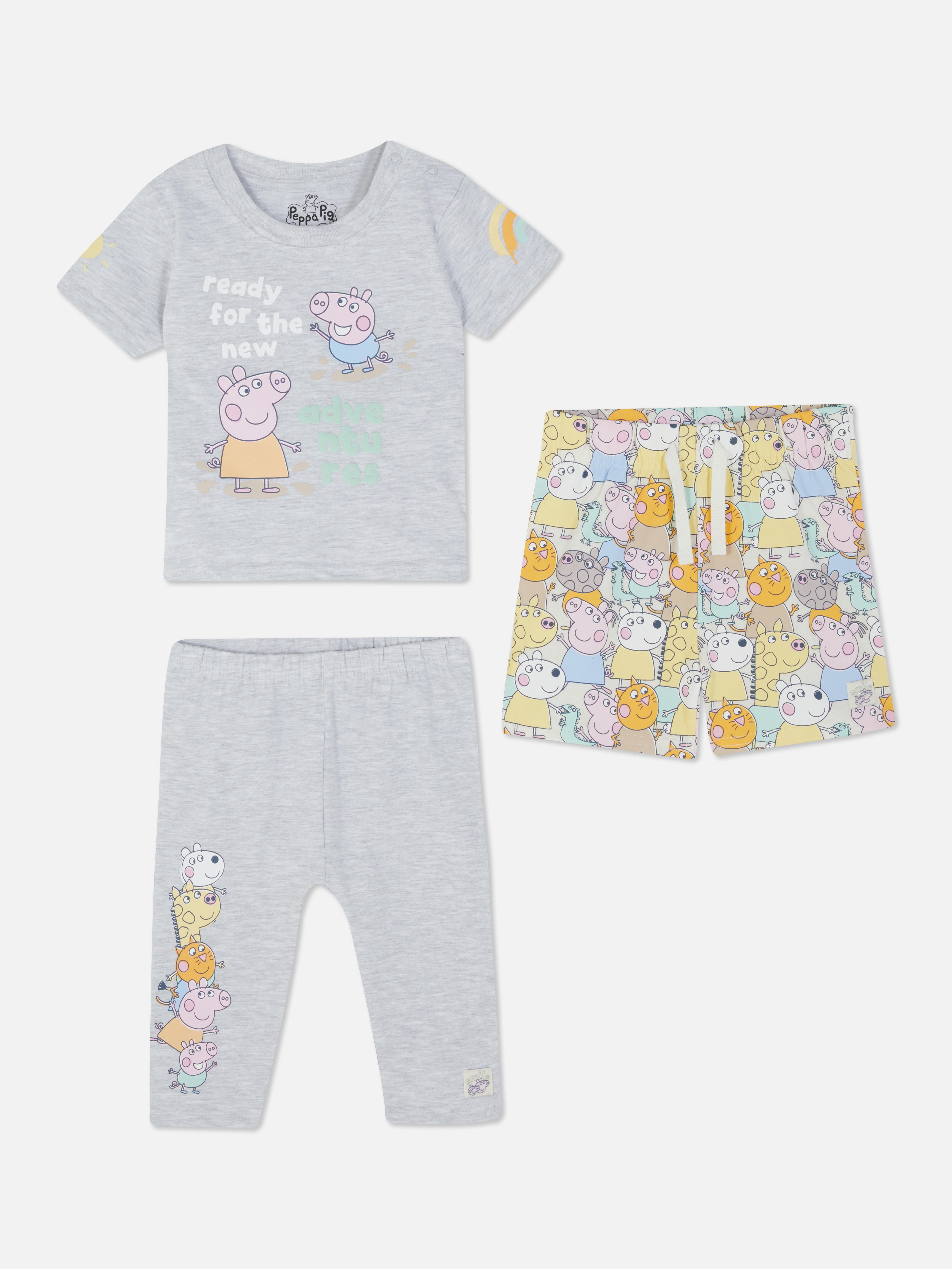 3pc Peppa Pig Outfit Set