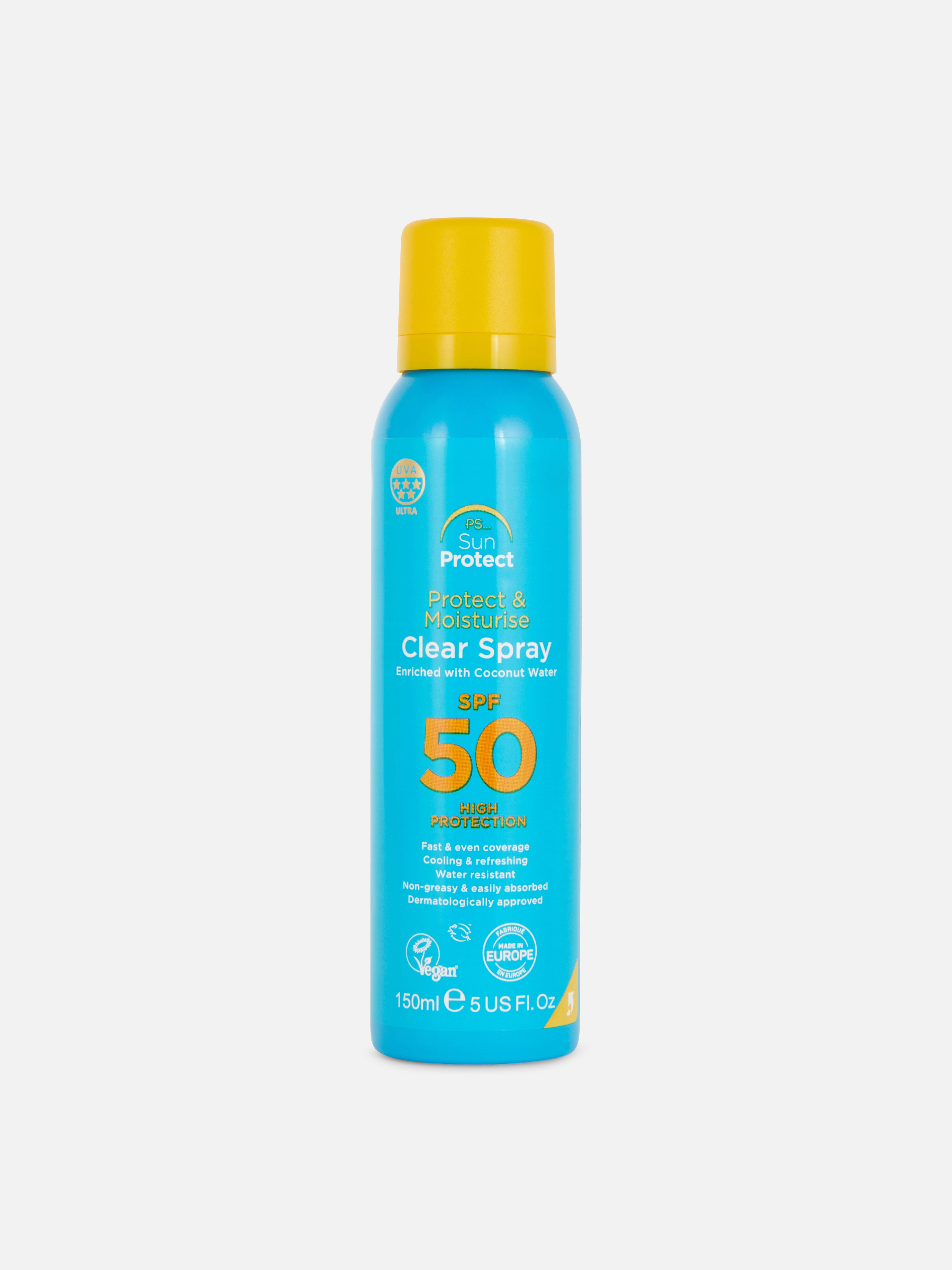 PS... SPF 50 Sun Protect Spray