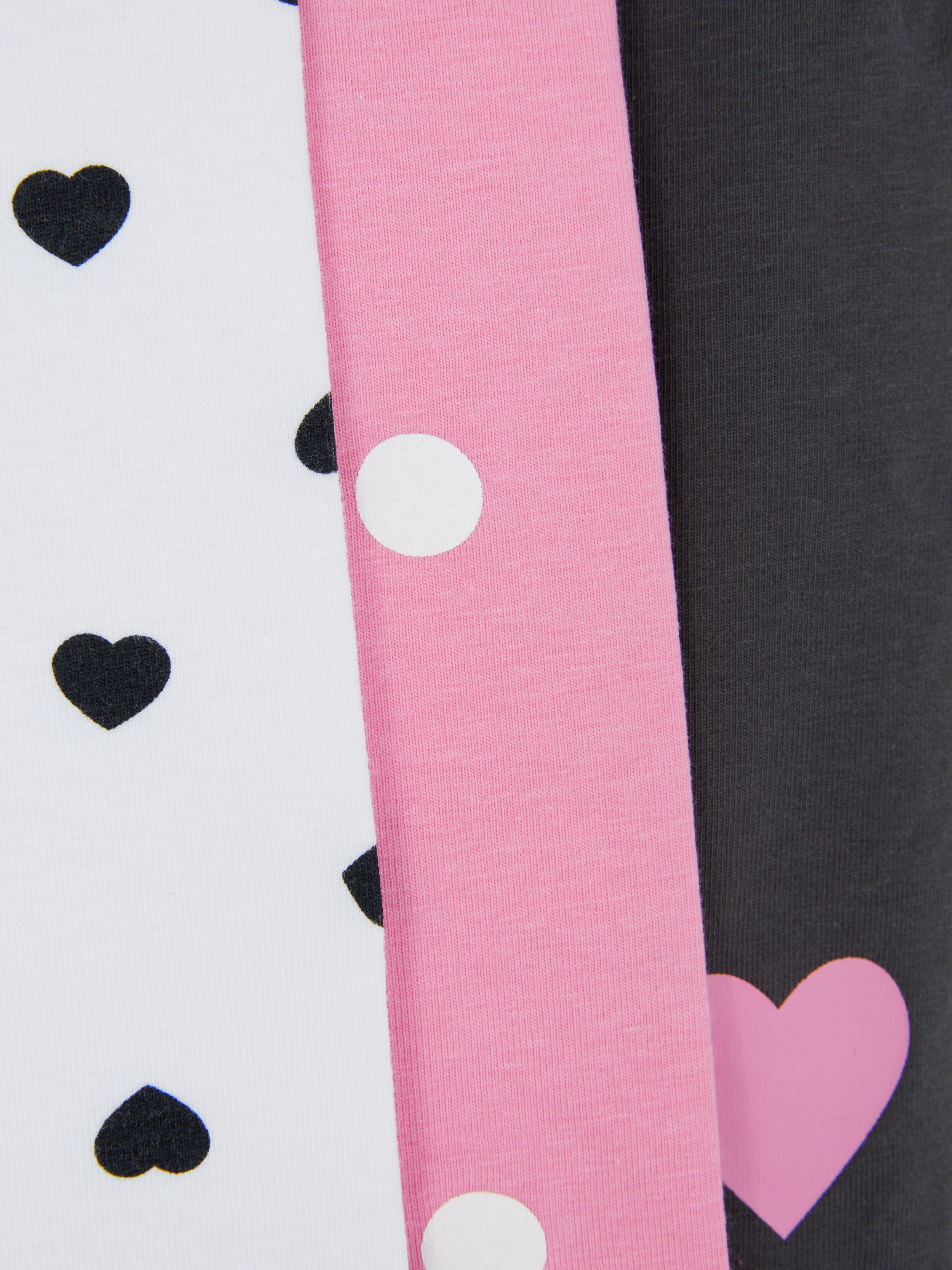 3pk Mixed Print Leggings
