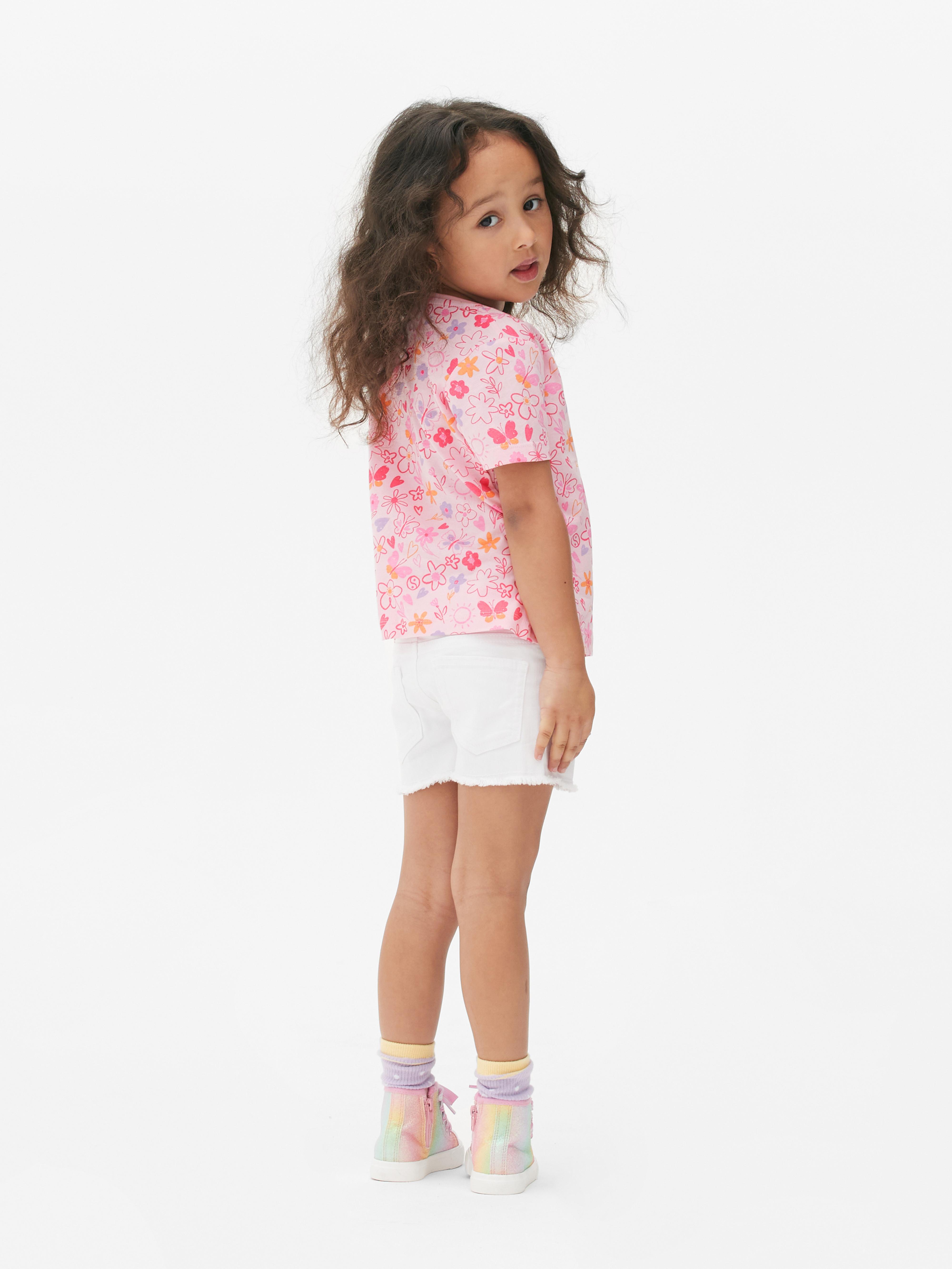Bright Print Short Sleeve T-shirt
