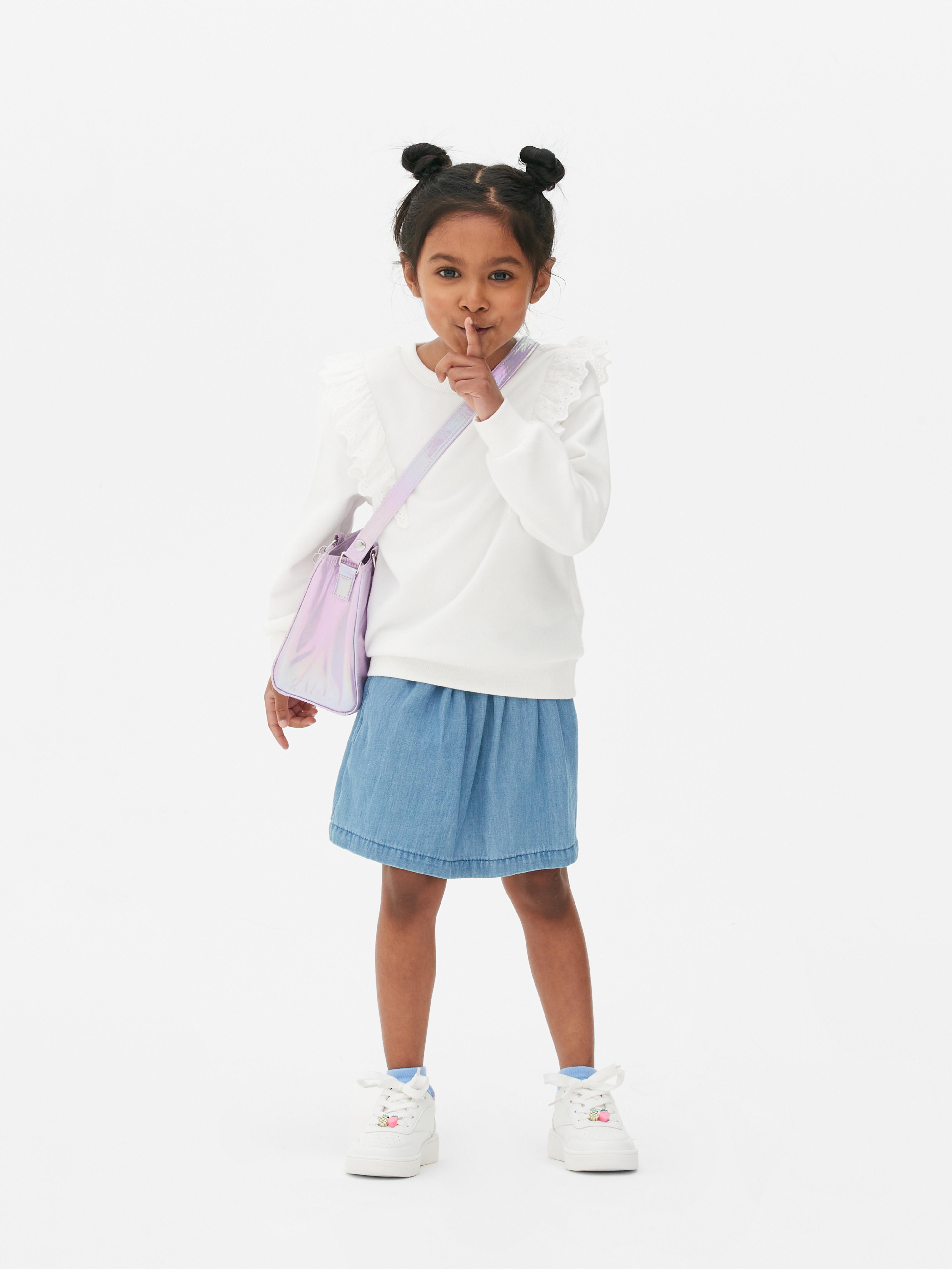 Frilled Detail Sweatshirt