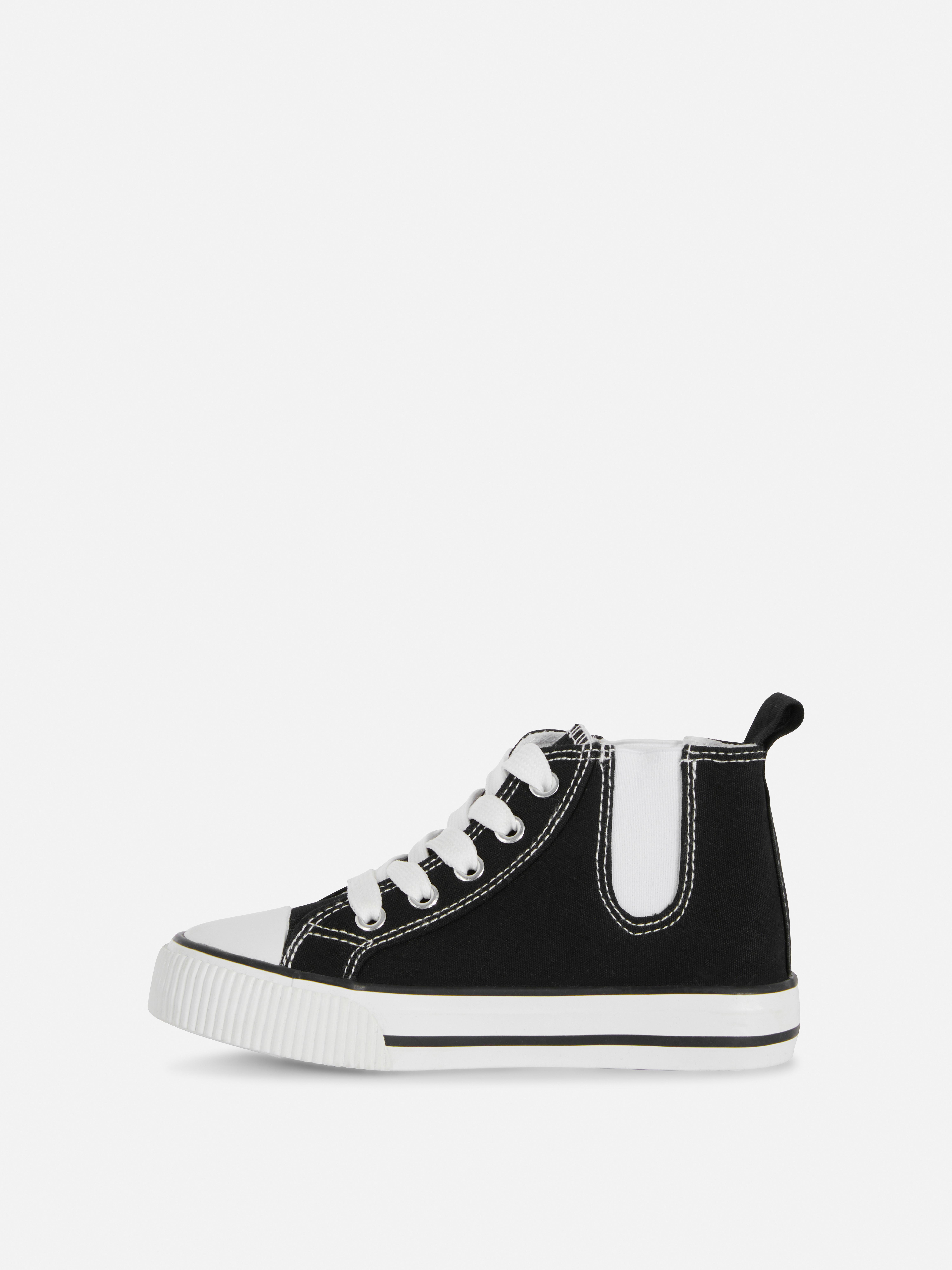 Canvas High-Top Trainers