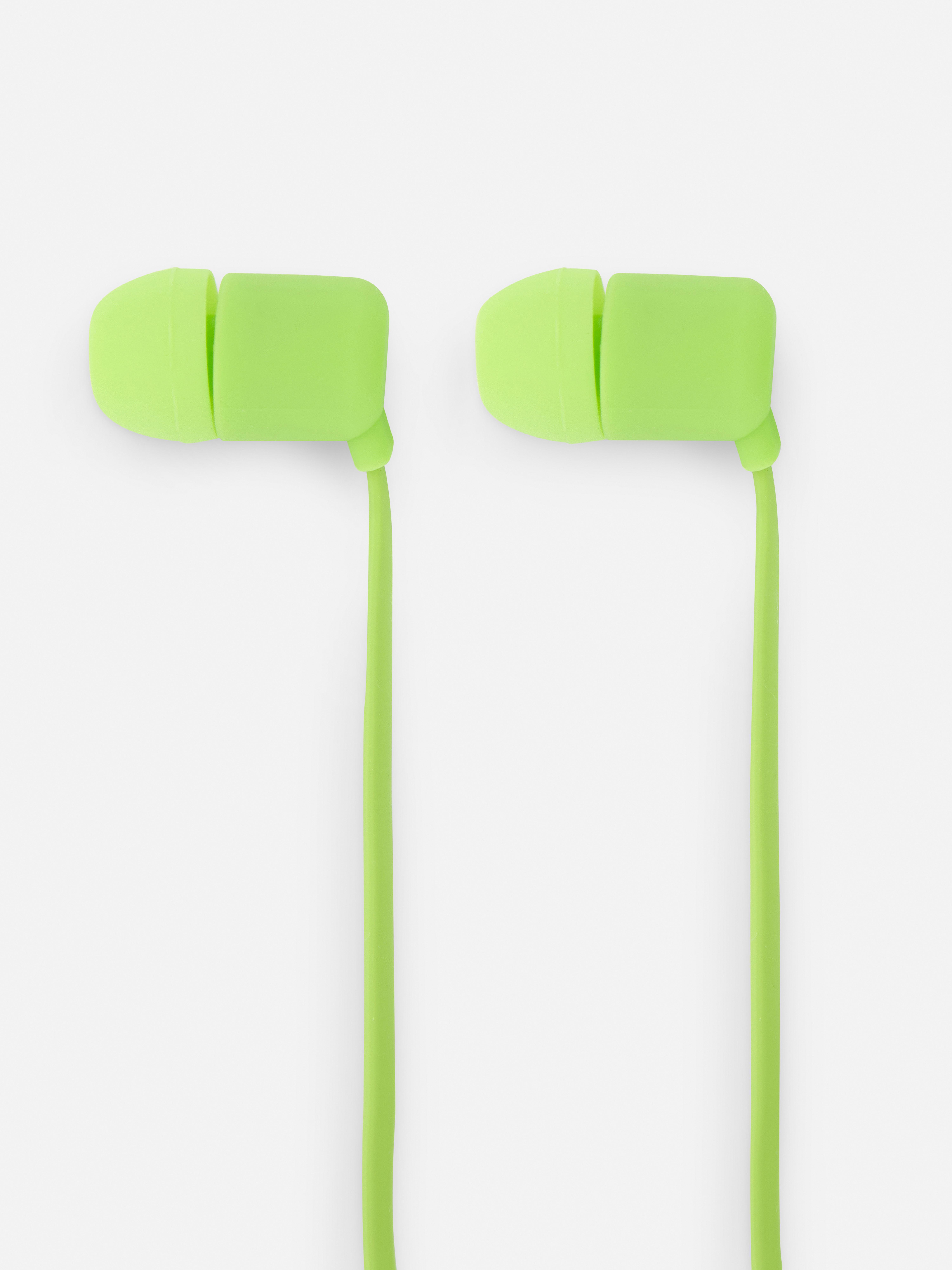 Earphones With Mic Green