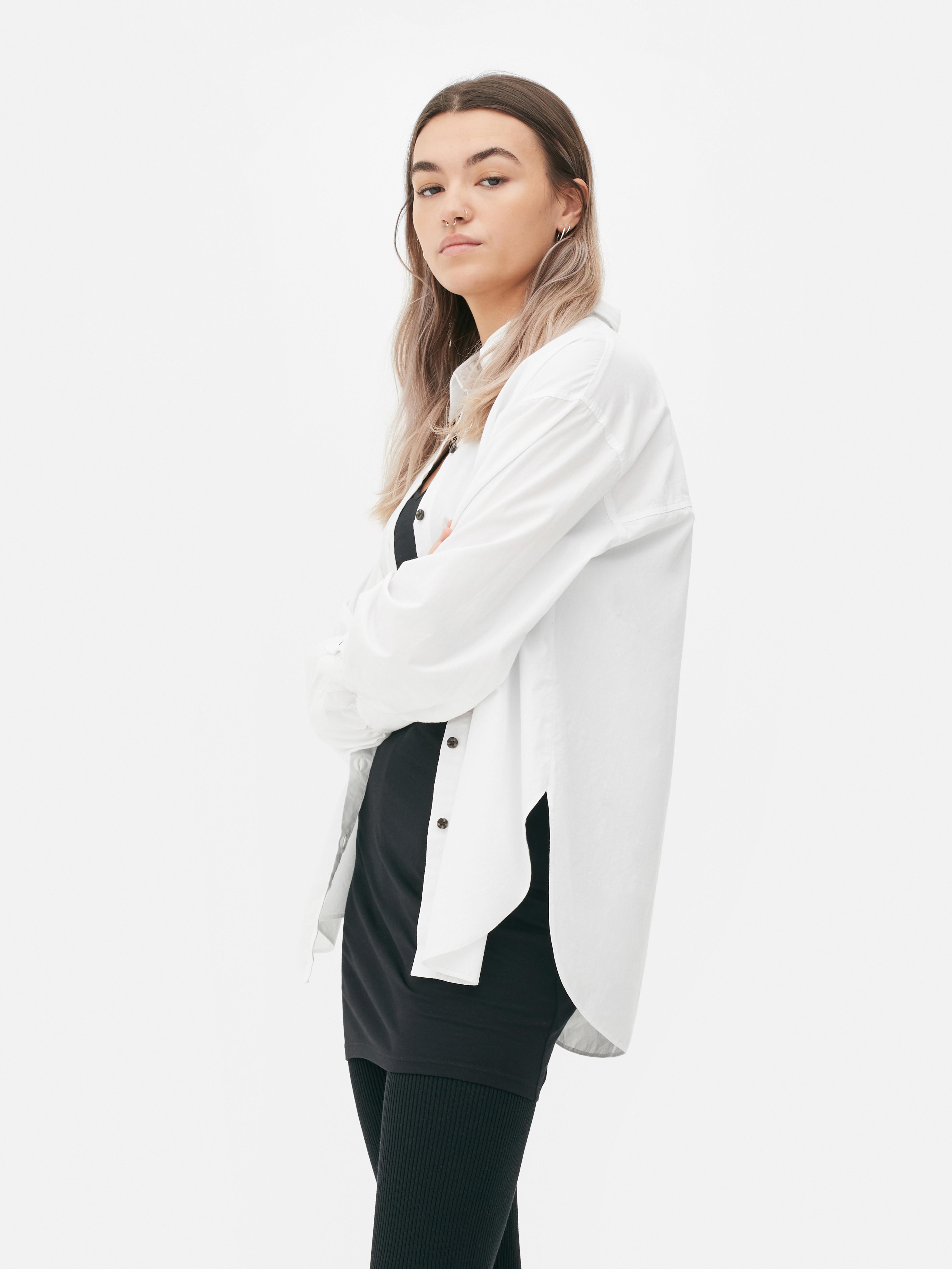 Long Sleeve Poplin Shirt