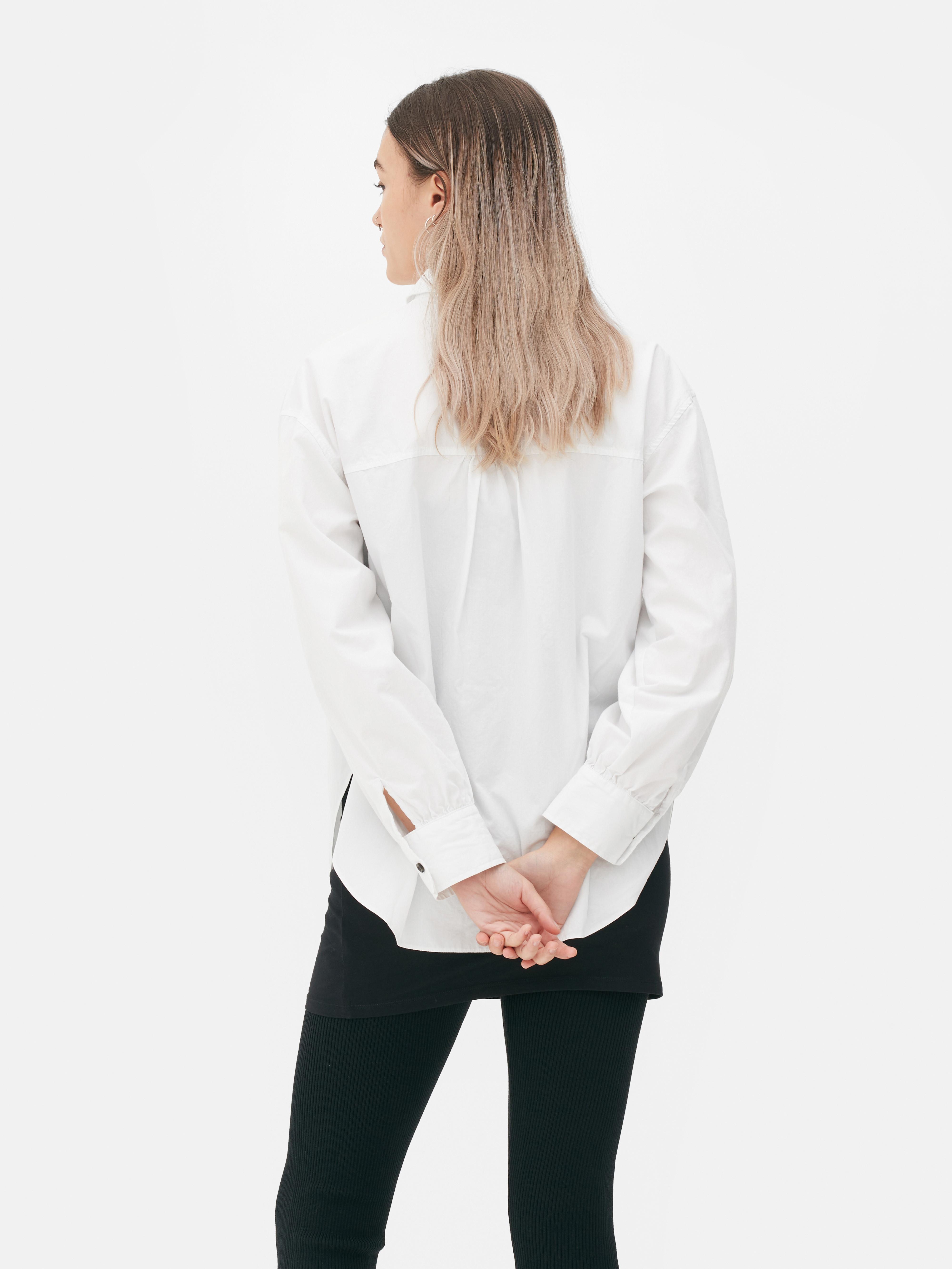 Long Sleeve Poplin Shirt