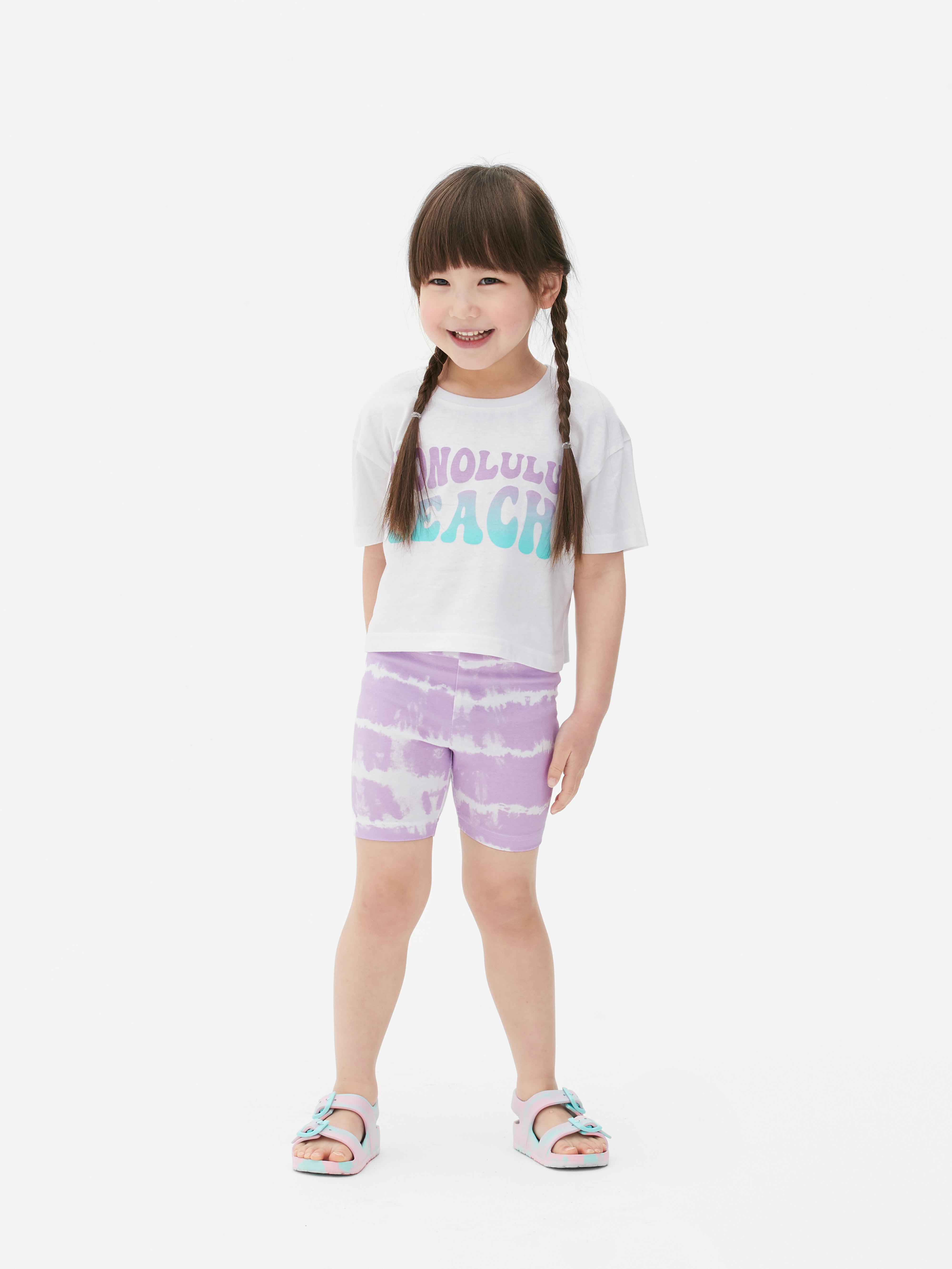 Top and Shorts Set Purple