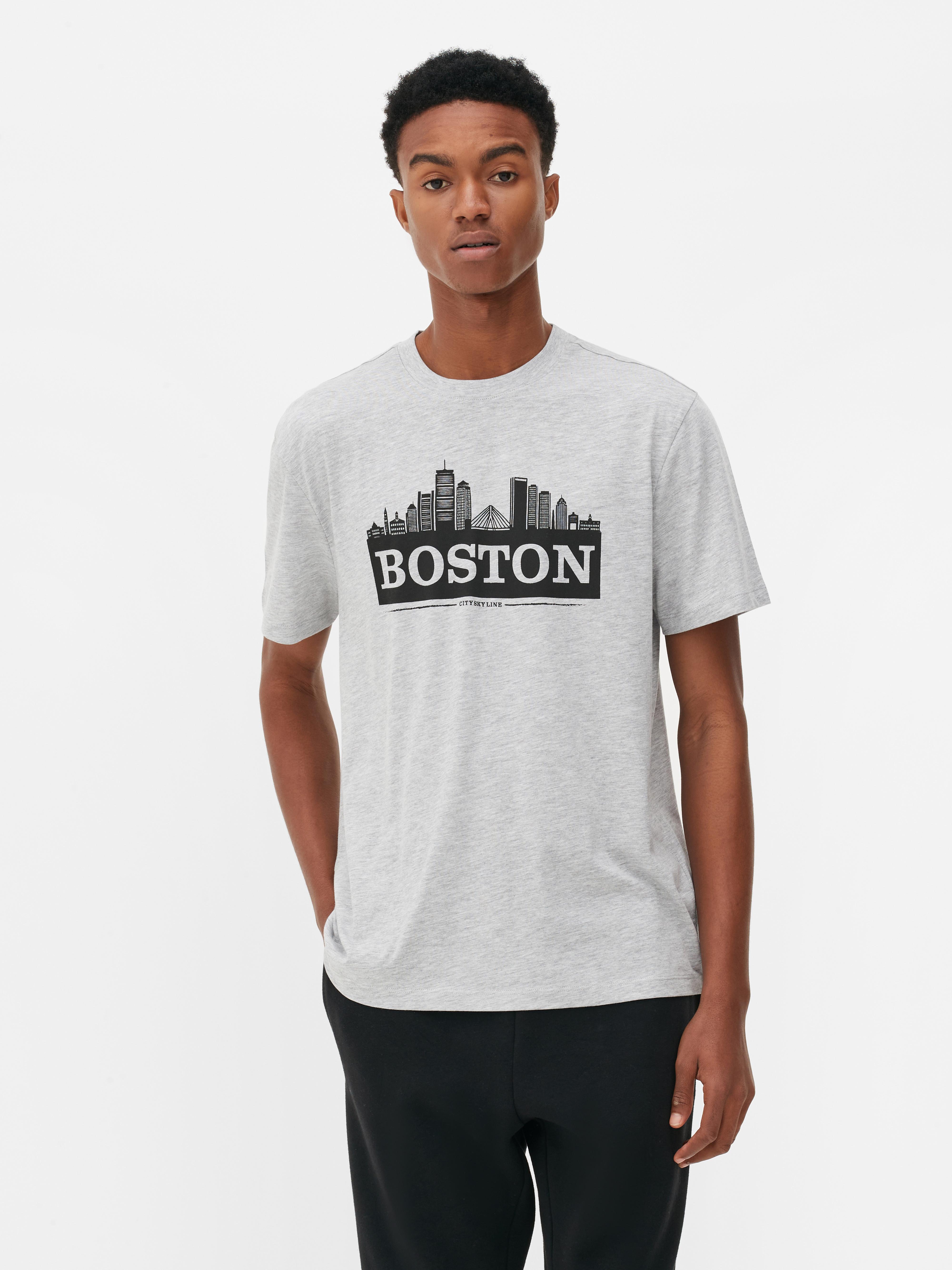 Boston Skyline T Shirt Primark