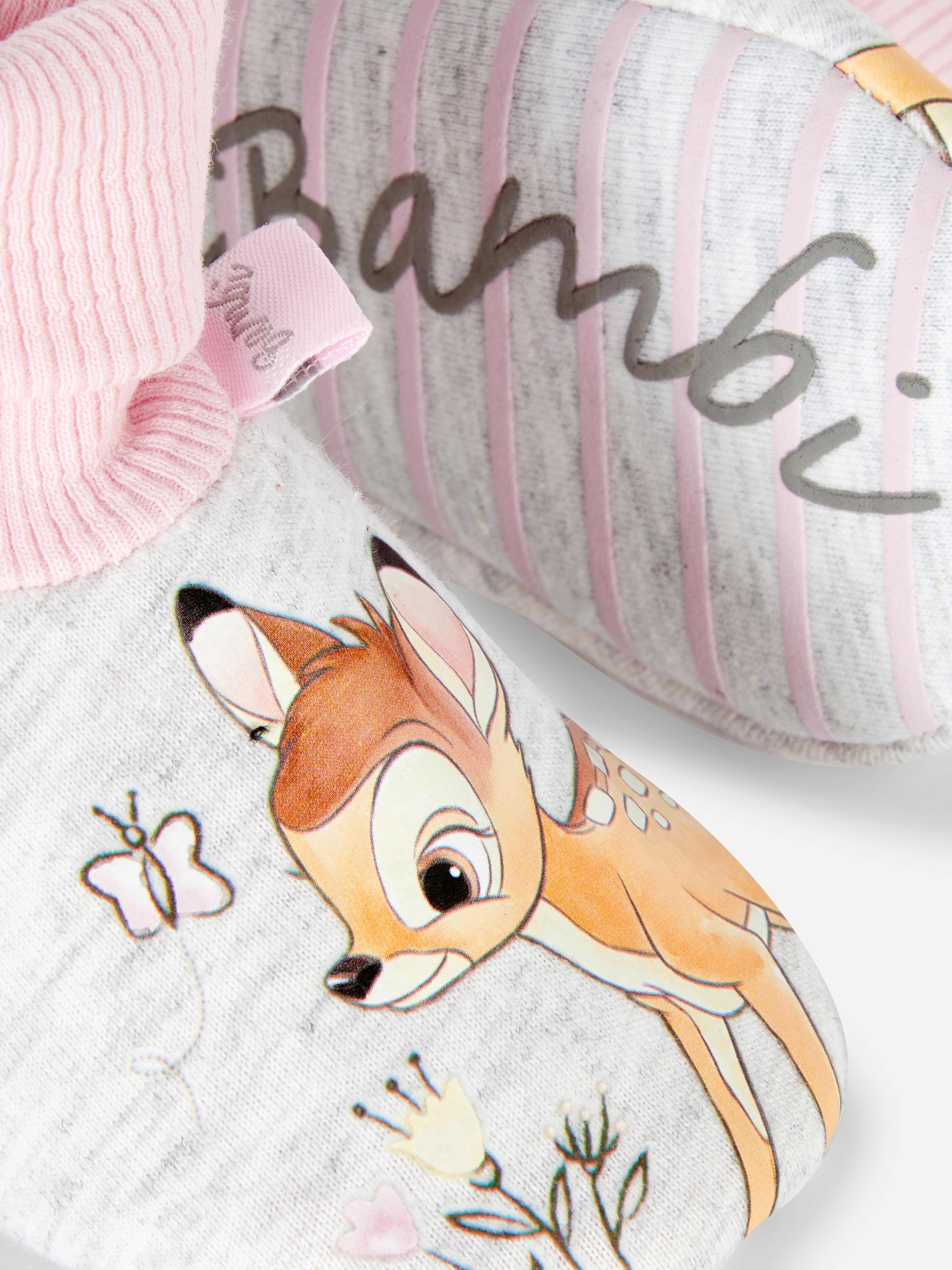 Disney's Bambi Print Sock Top Slippers