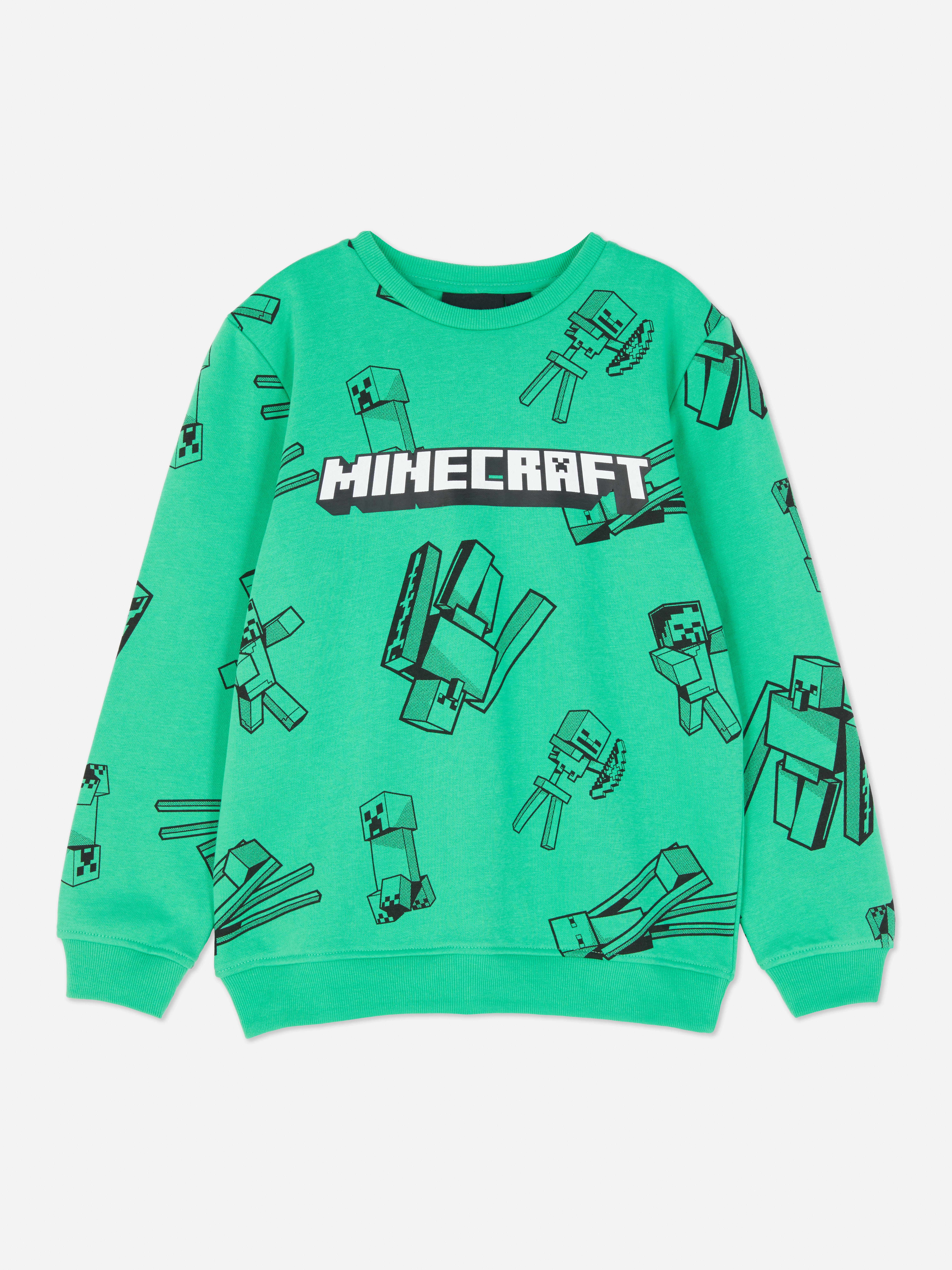 Minecraft Crew Neck Sweatshirt