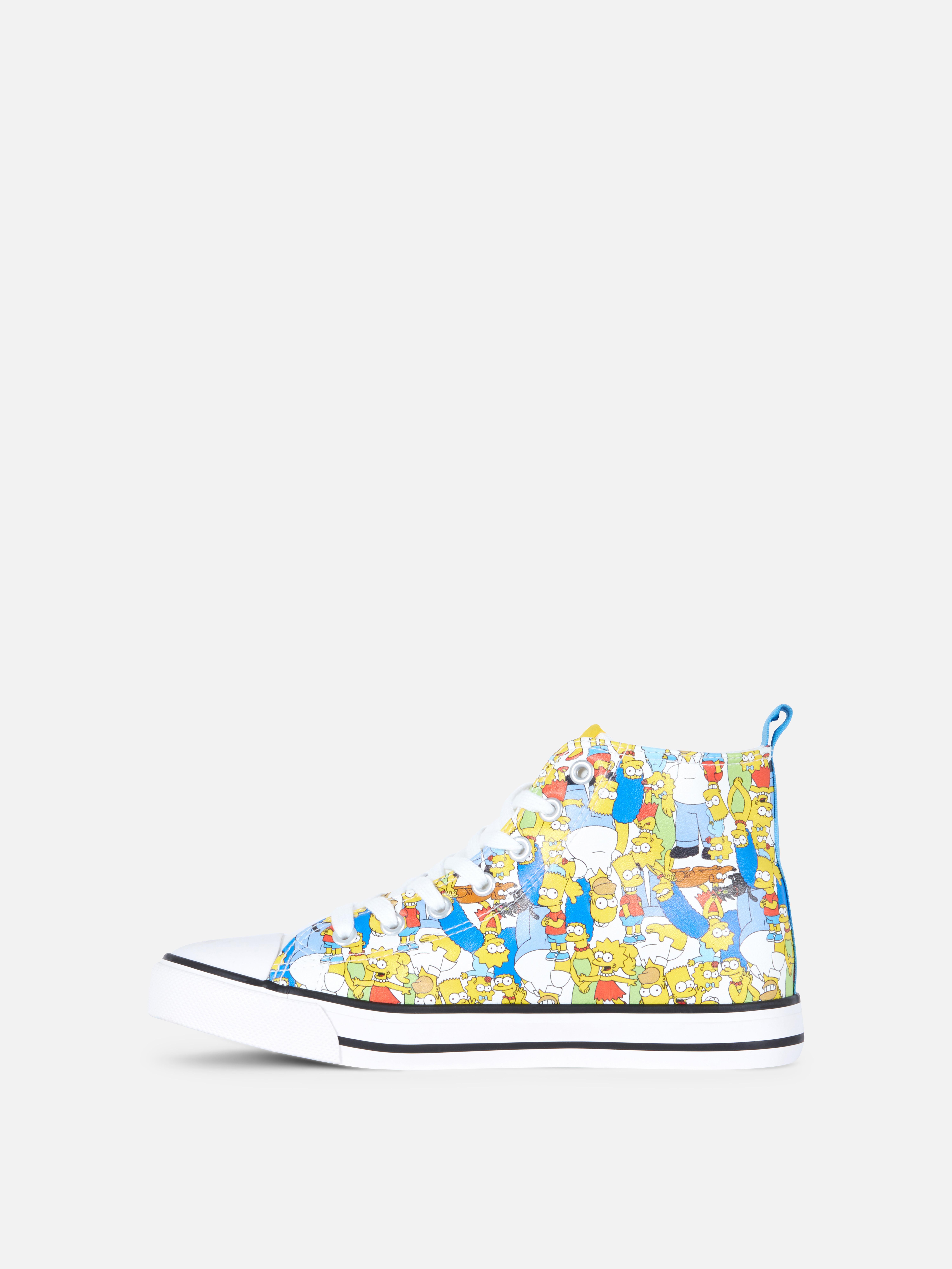 The Simpsons High-Top Trainers