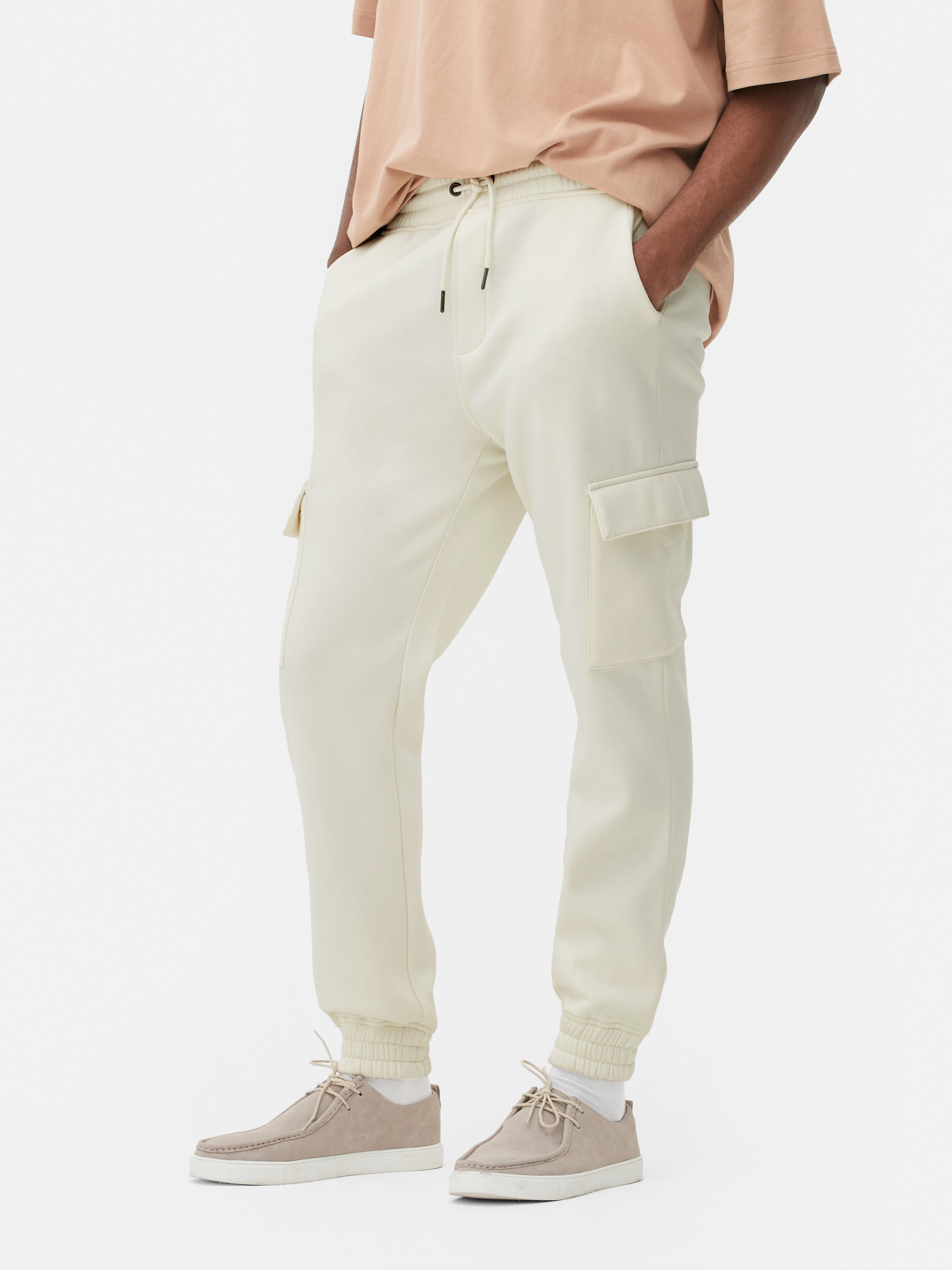 Jogginghose mit Cargotaschen und Bündchen