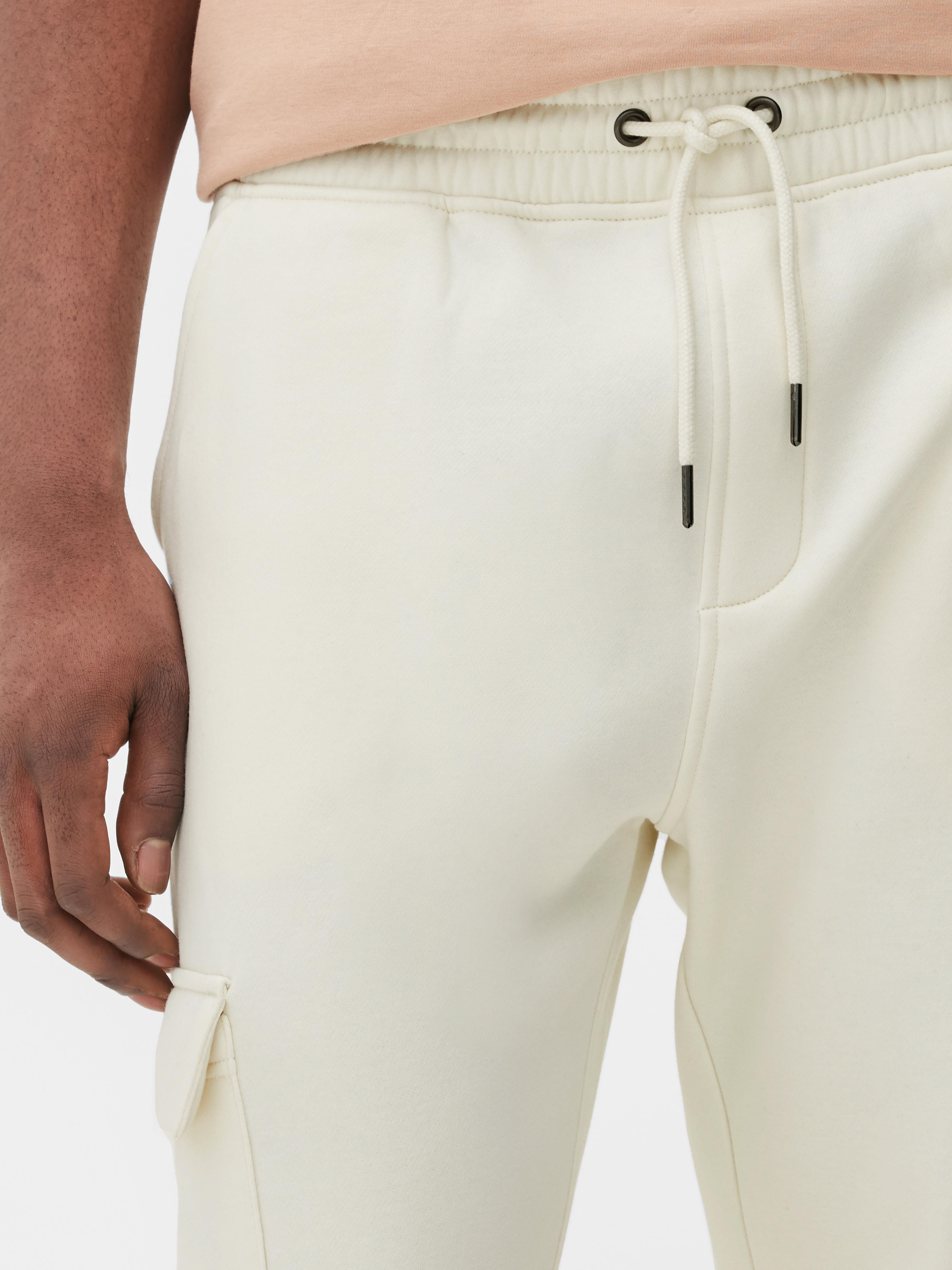 Jogginghose mit Cargotaschen und Bündchen