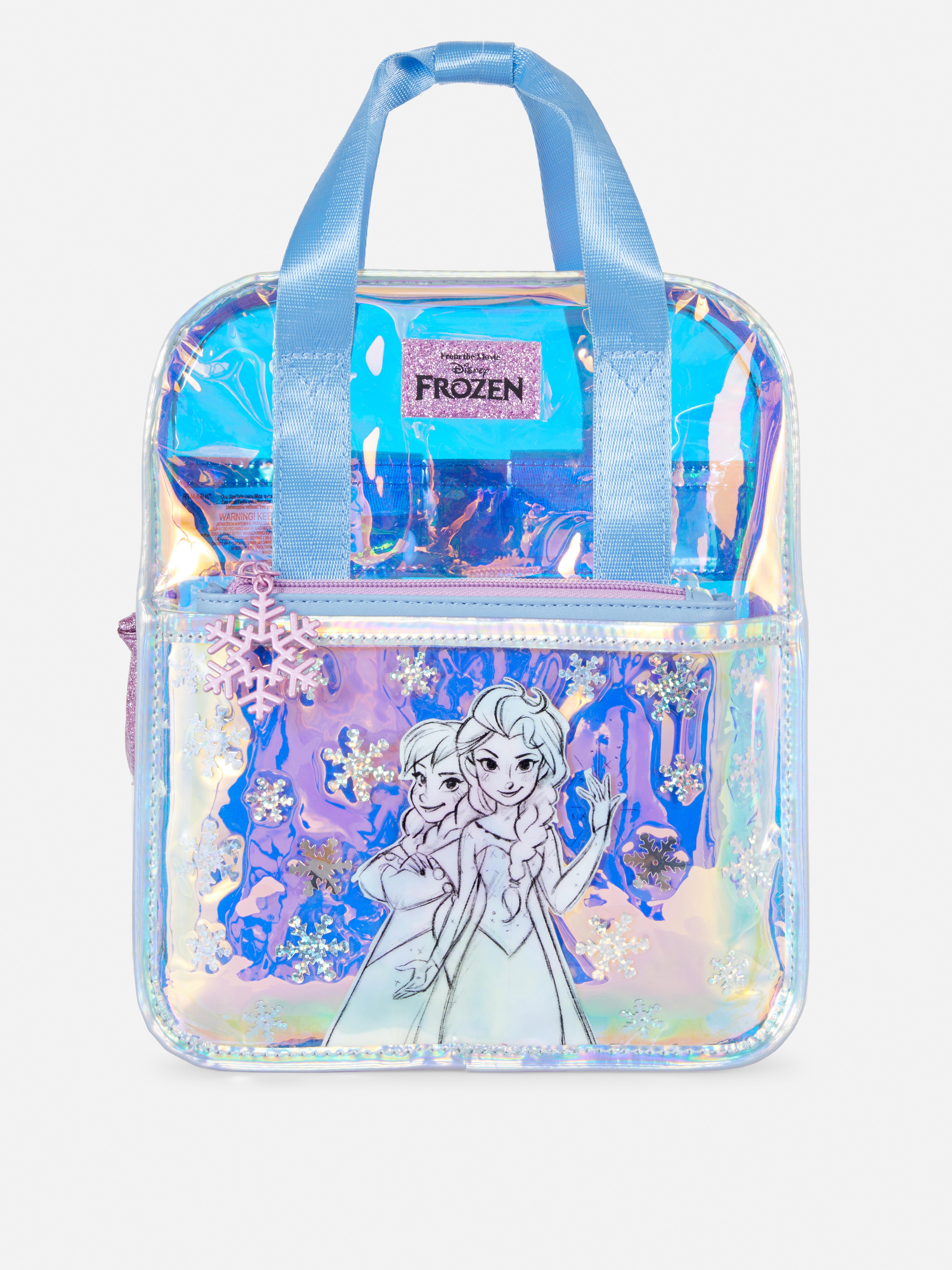 Disney's Frozen Holographic Snowflake Sequin Backpack