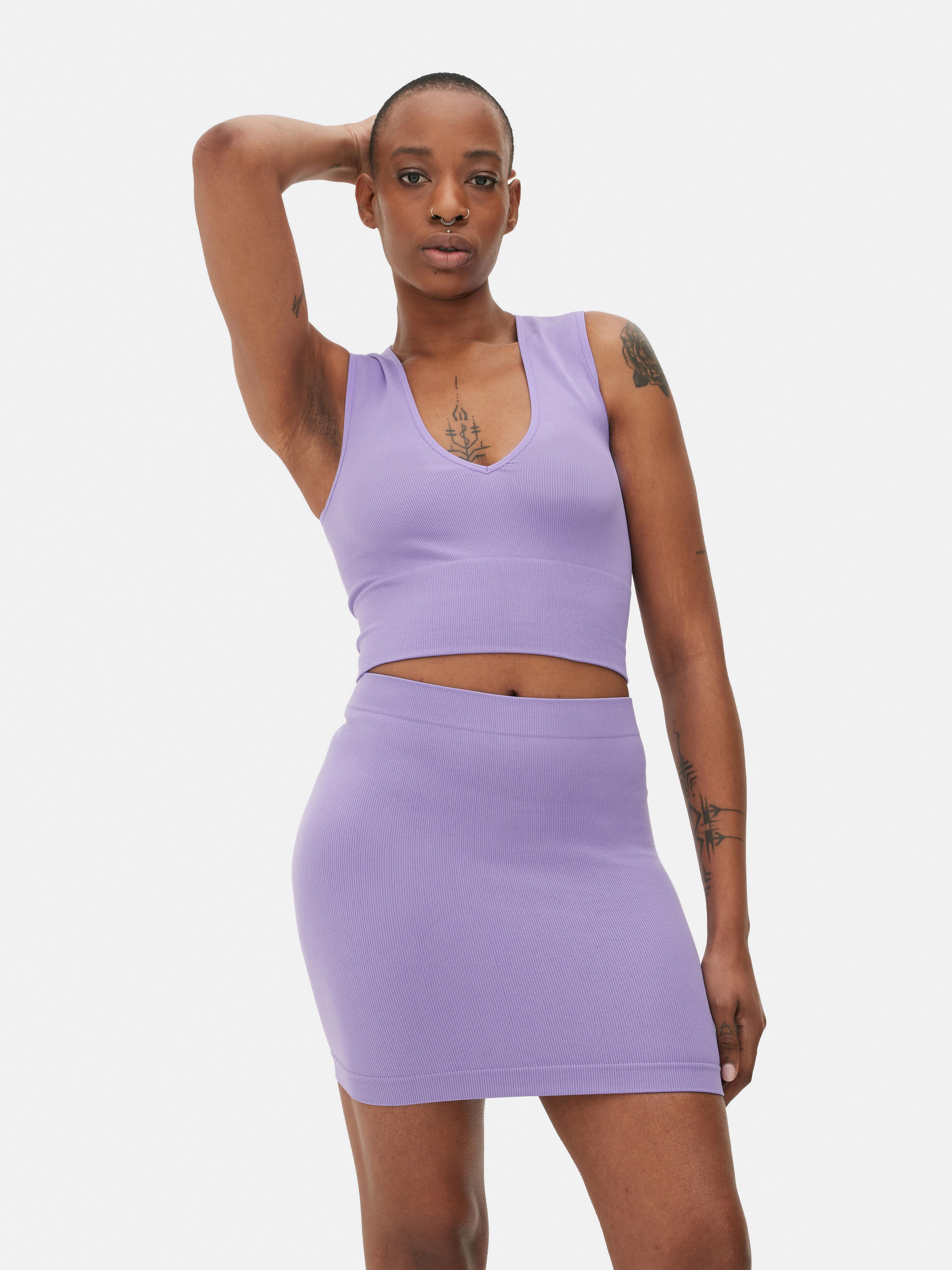 V-Neck Rib Top | Primark V-Neck Rib Top