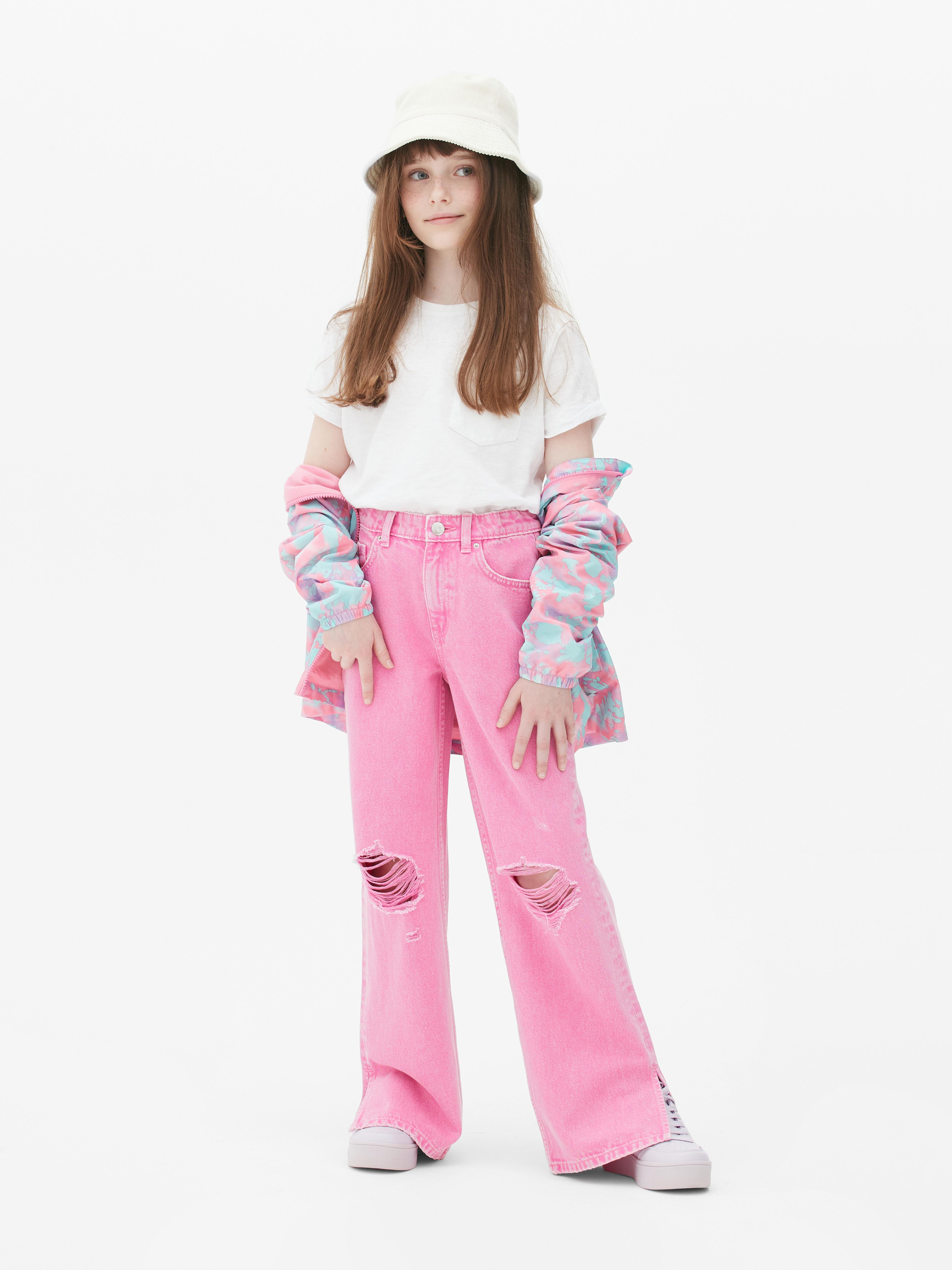 Wide Leg Trousers Pink
