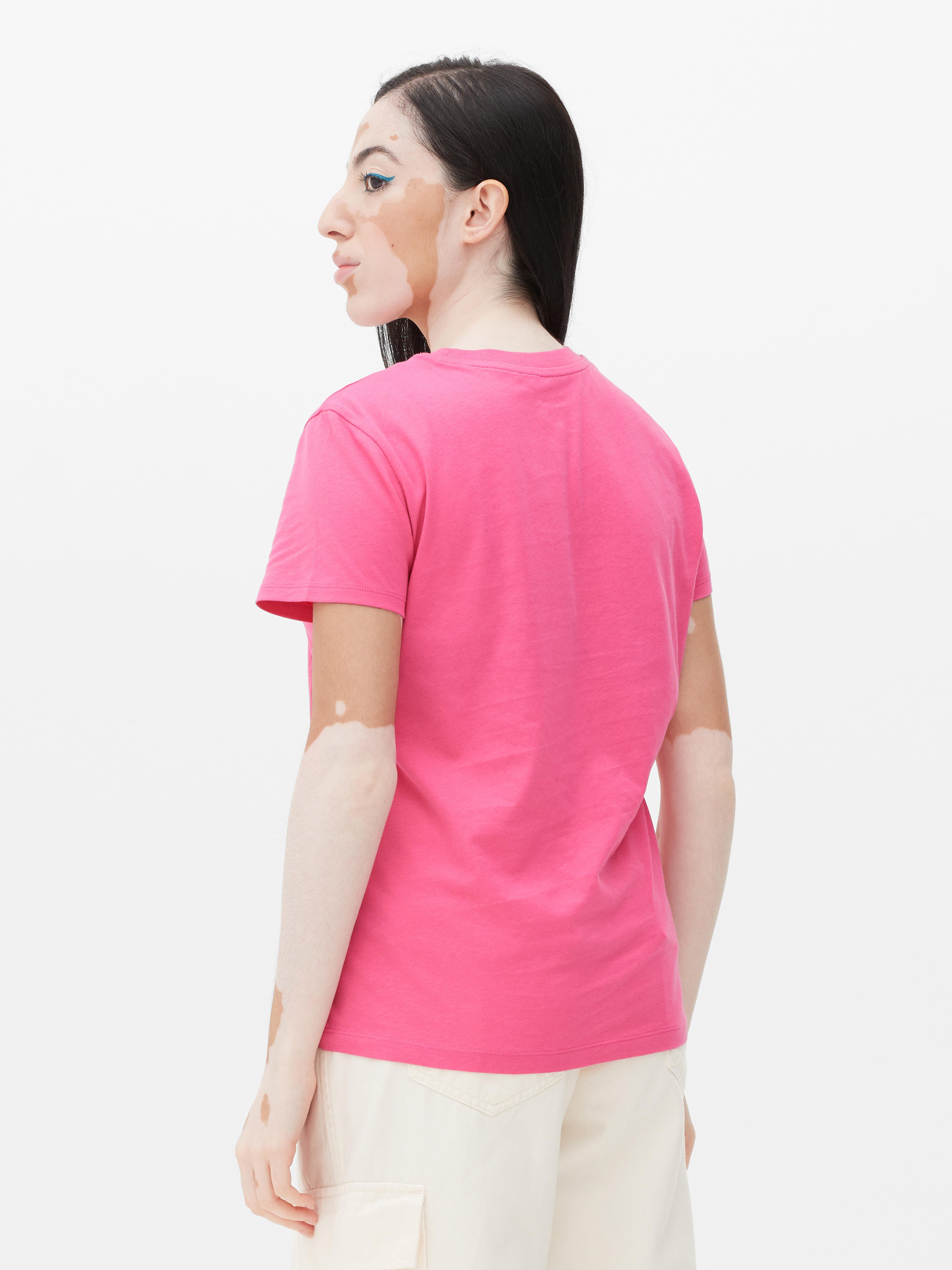 Camiseta rosa mujer primark new arrivals