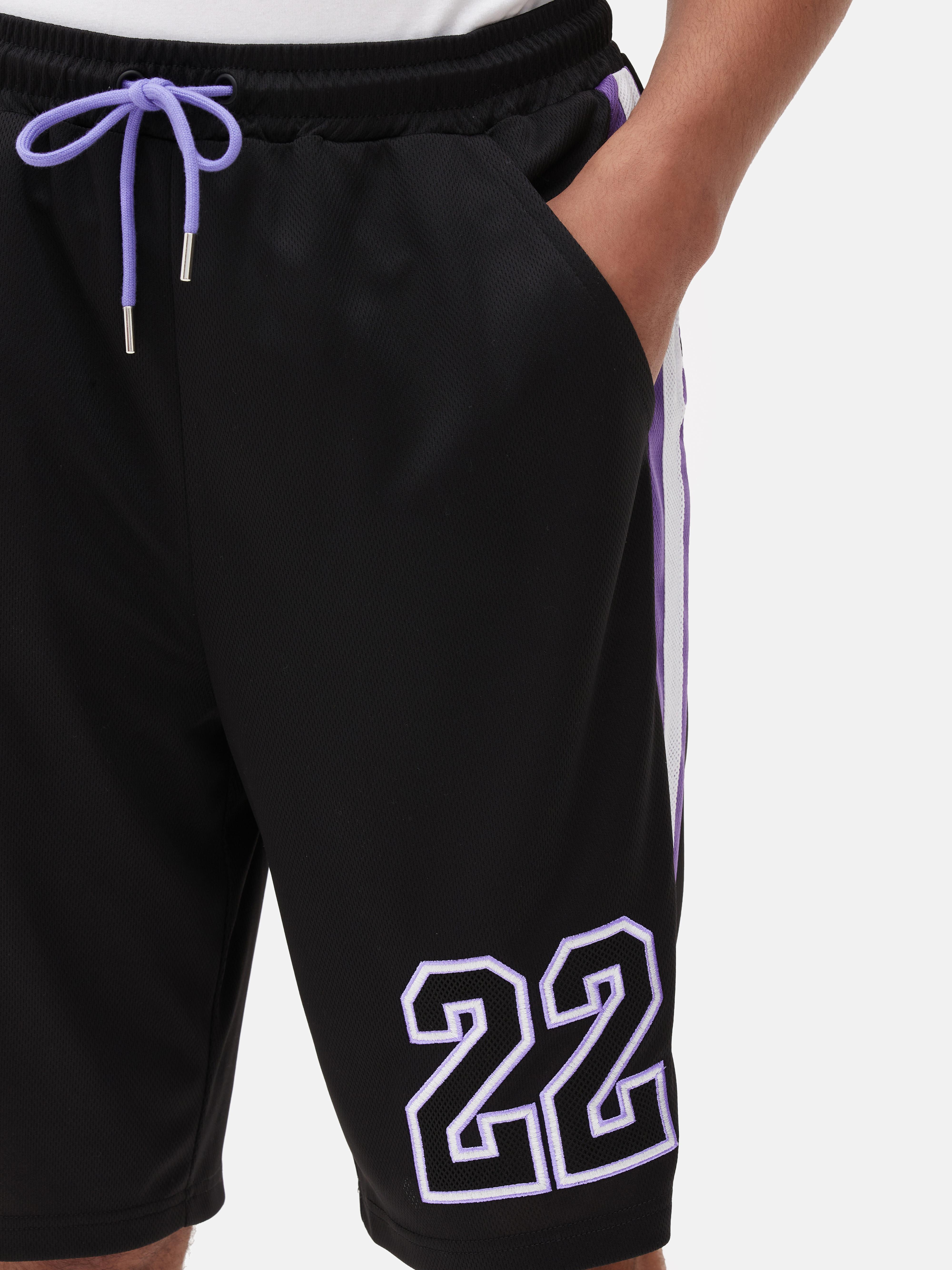 Mesh Panel Shorts