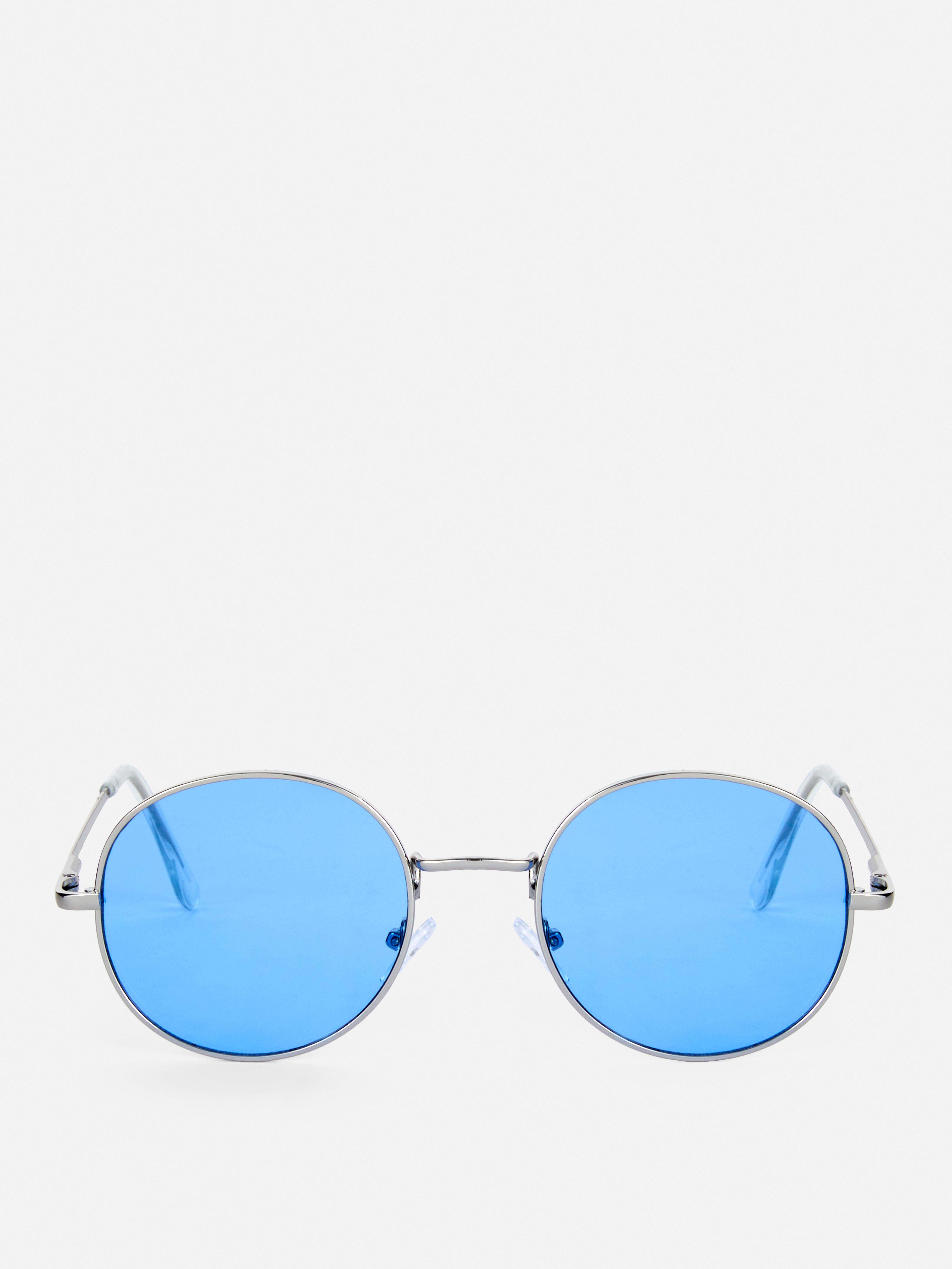 Runde Vintage-Sonnenbrille mit Metallrahmen