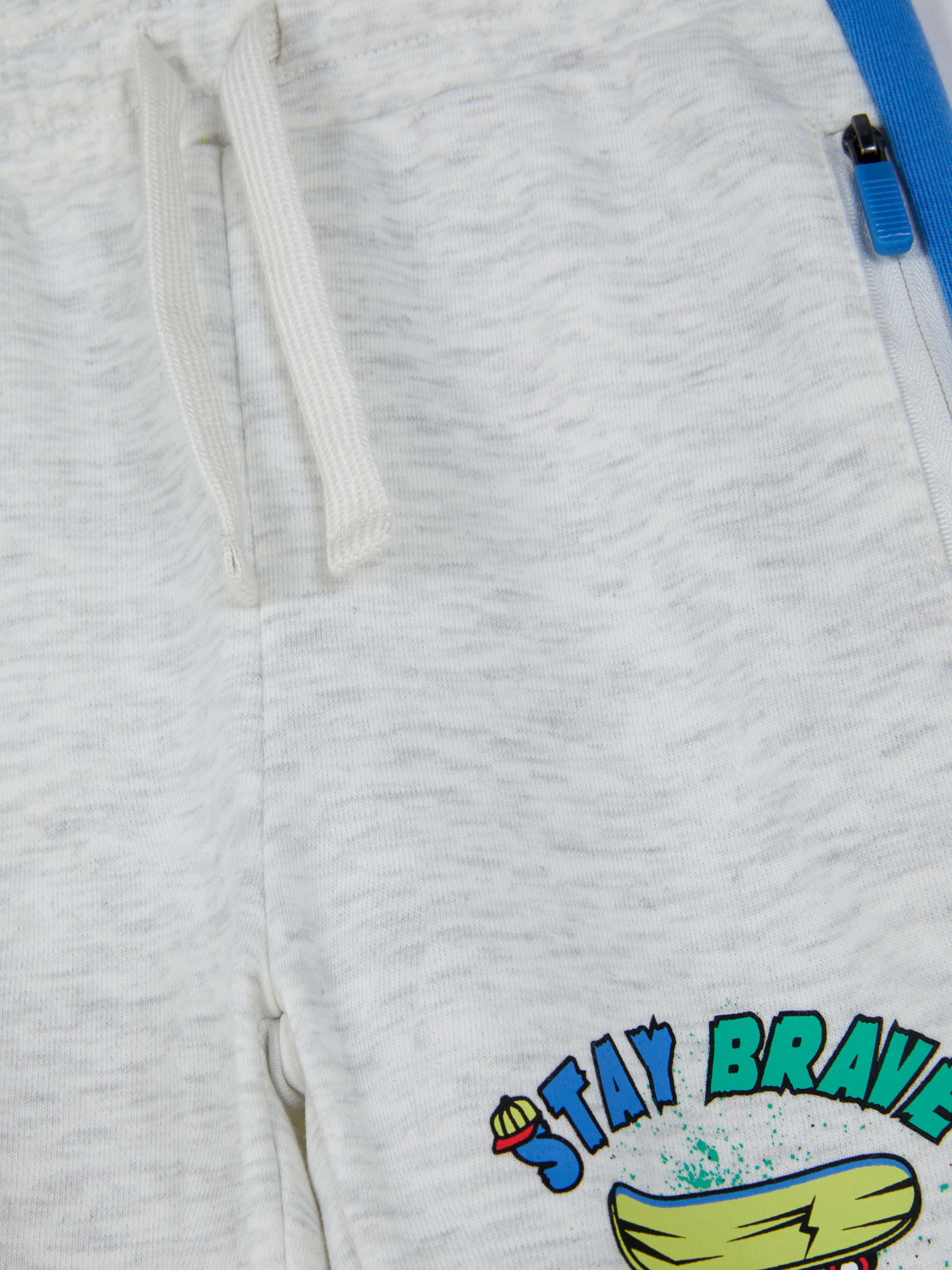 Short color block Stay Brave