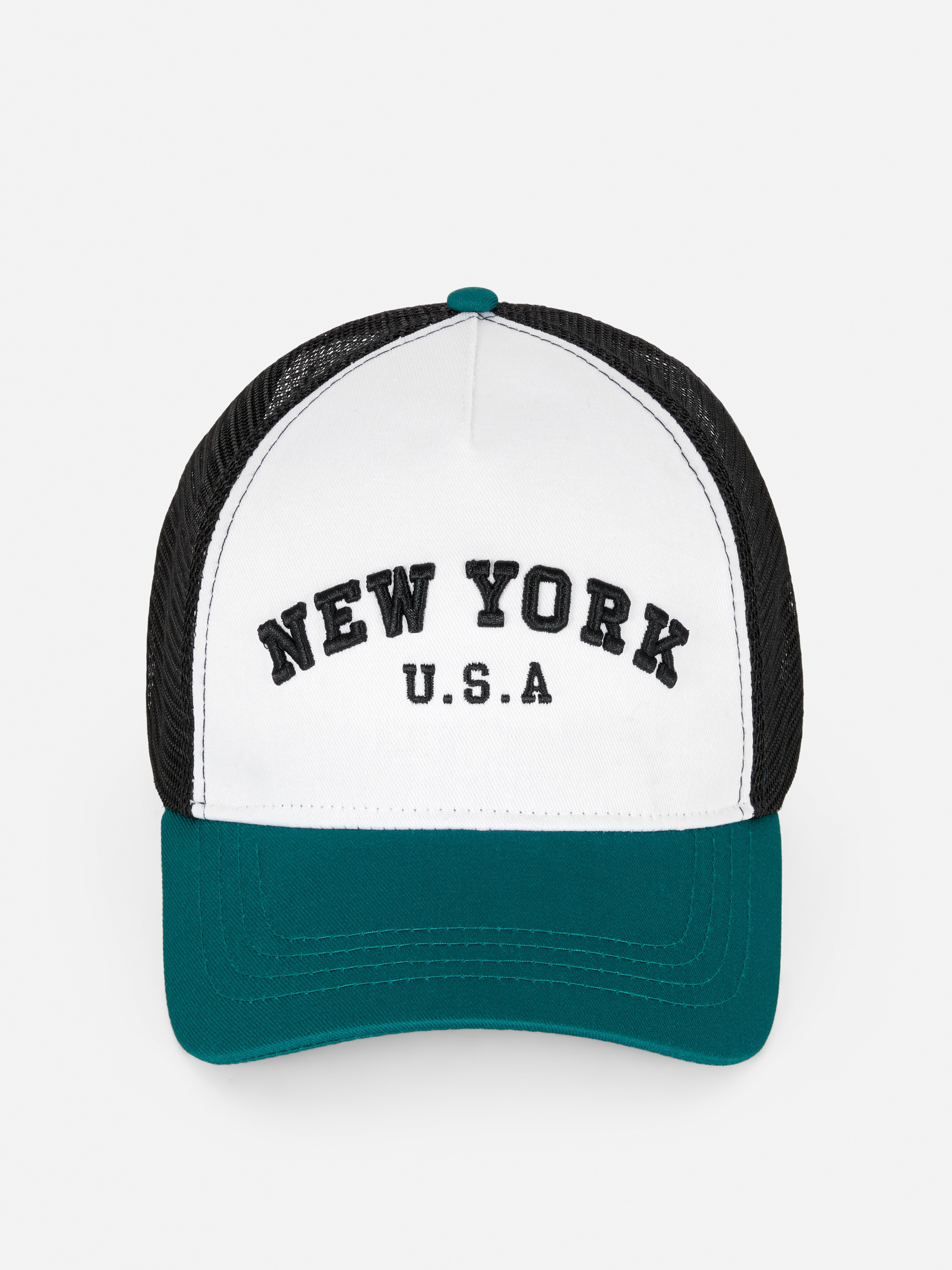 New York Baseball Cap Ecru