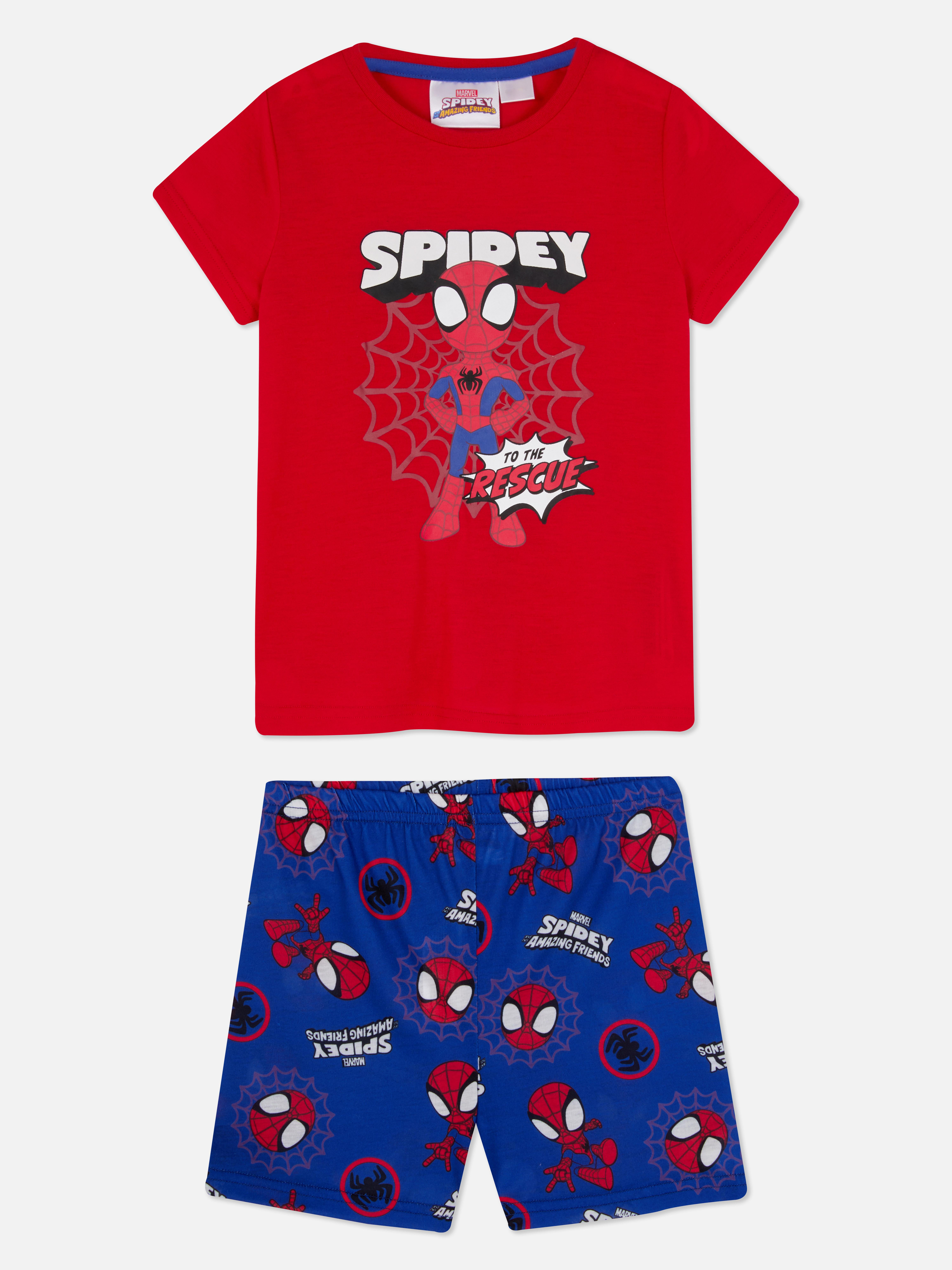 Marvel Spider-Man T-shirt and Shorts Pajama Set