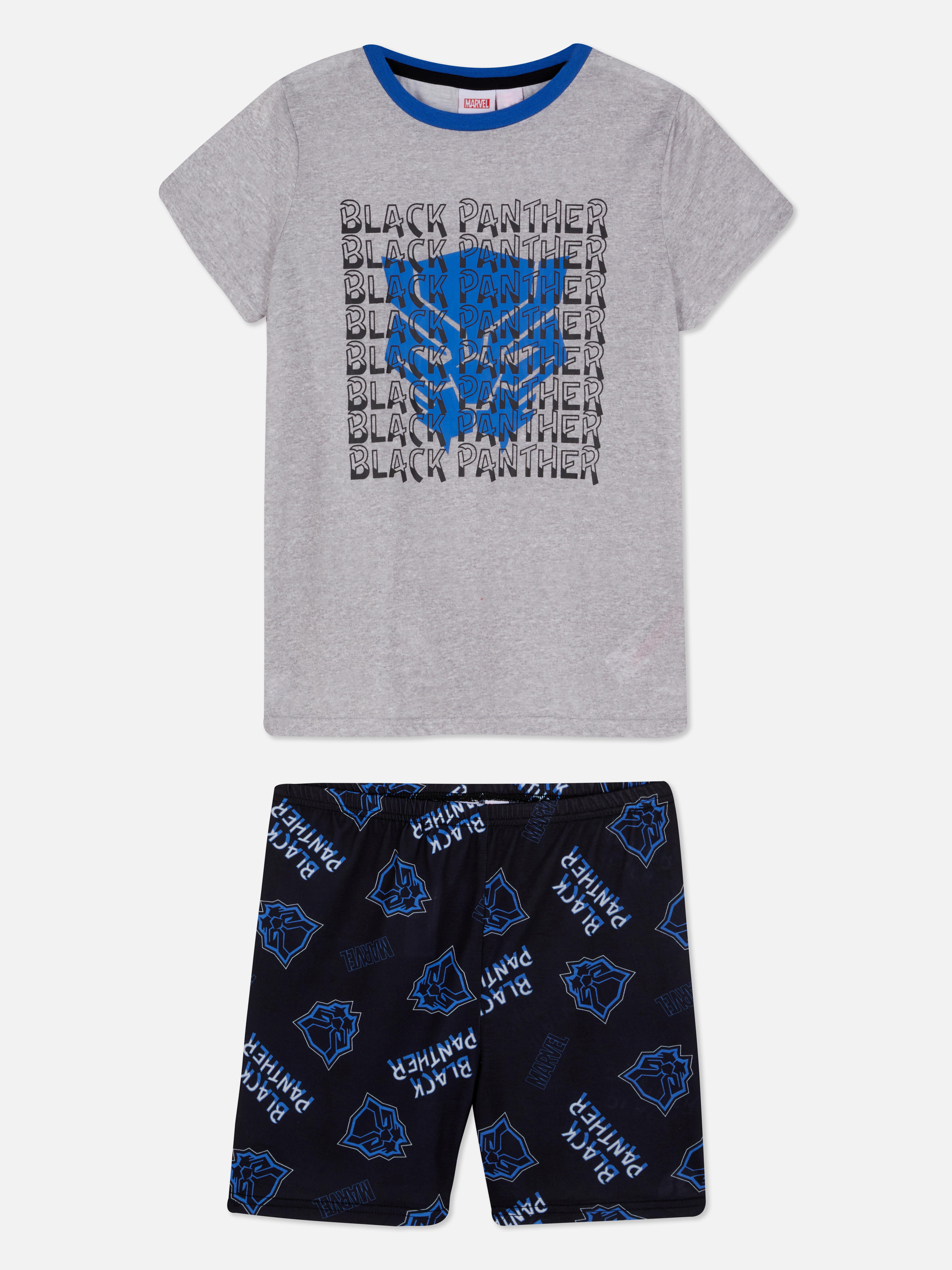Marvel Black Panther T-shirts and Shorts Pajama Set