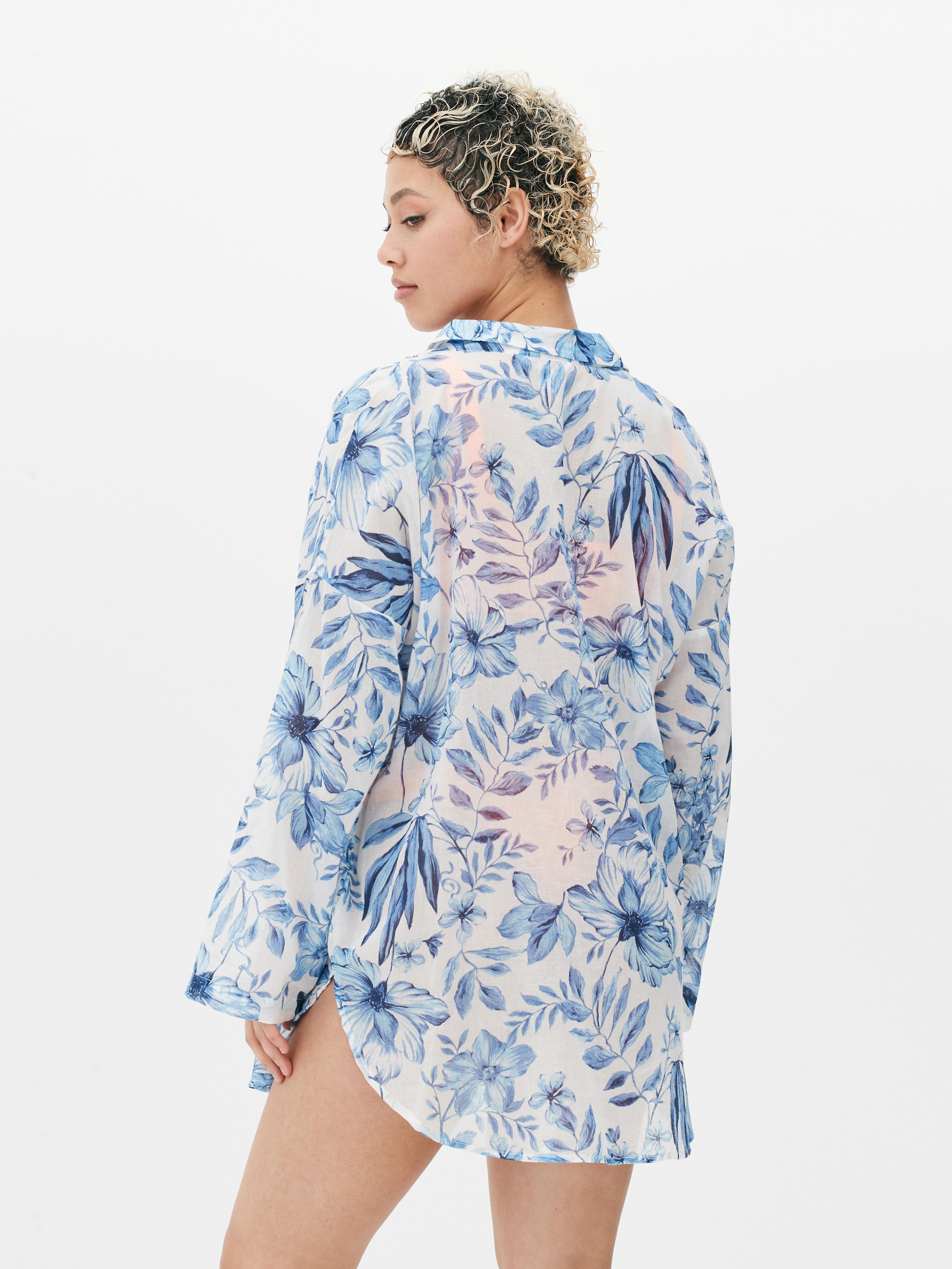 Printed Beach Shirt