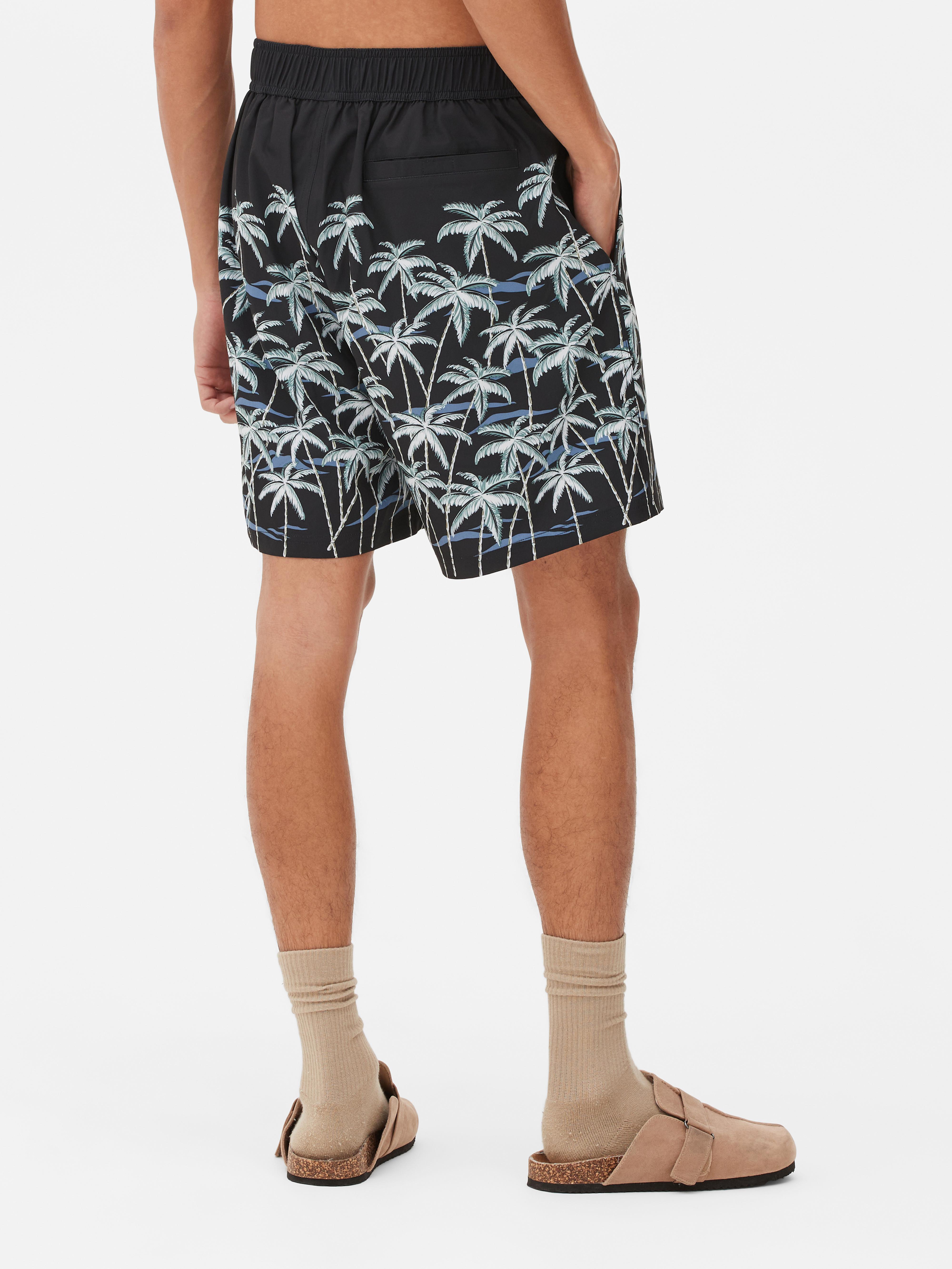 Palm Tree Print Board Shorts Penneys 