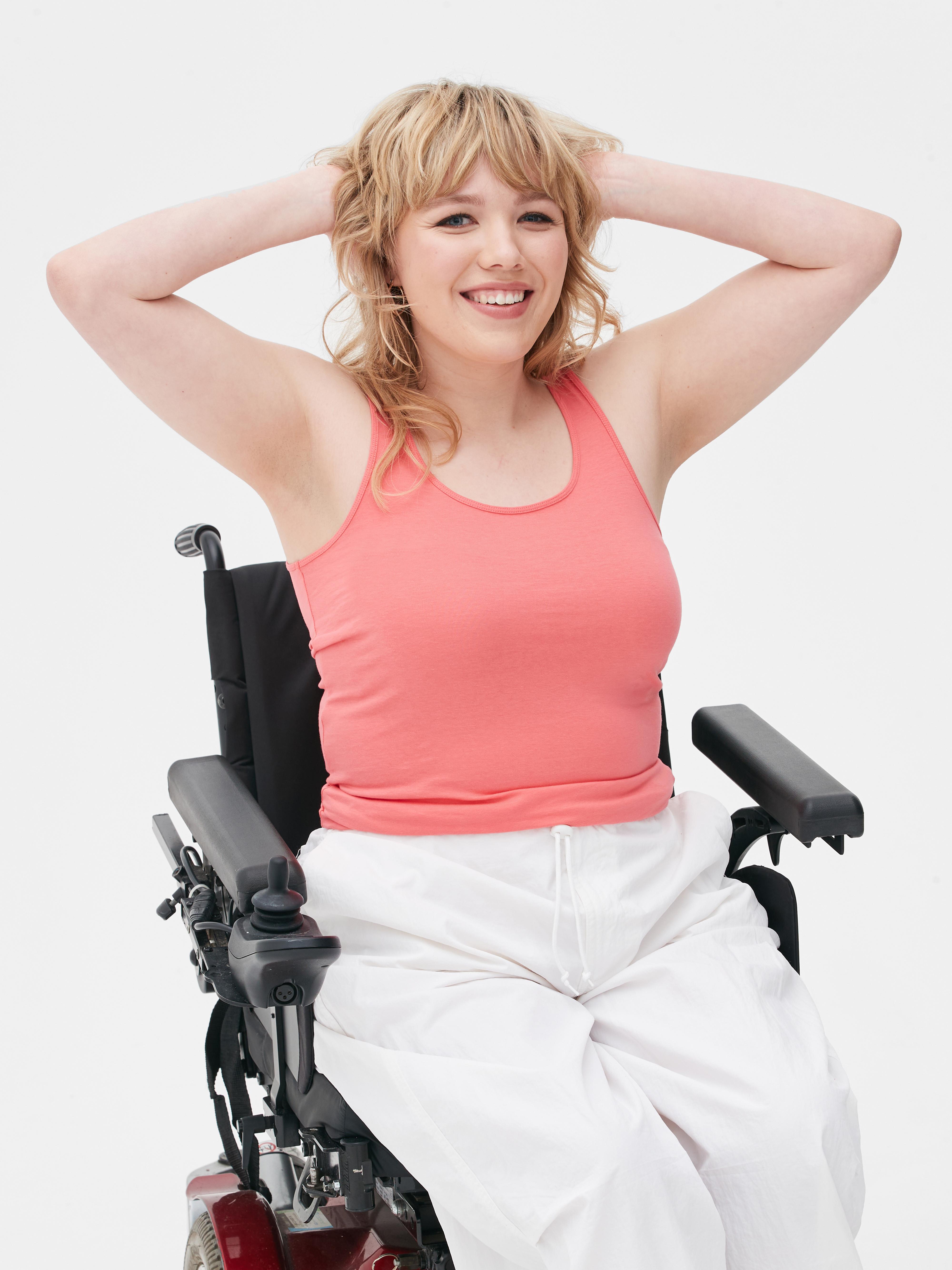 Stretch-Tanktop mit U-Ausschnitt