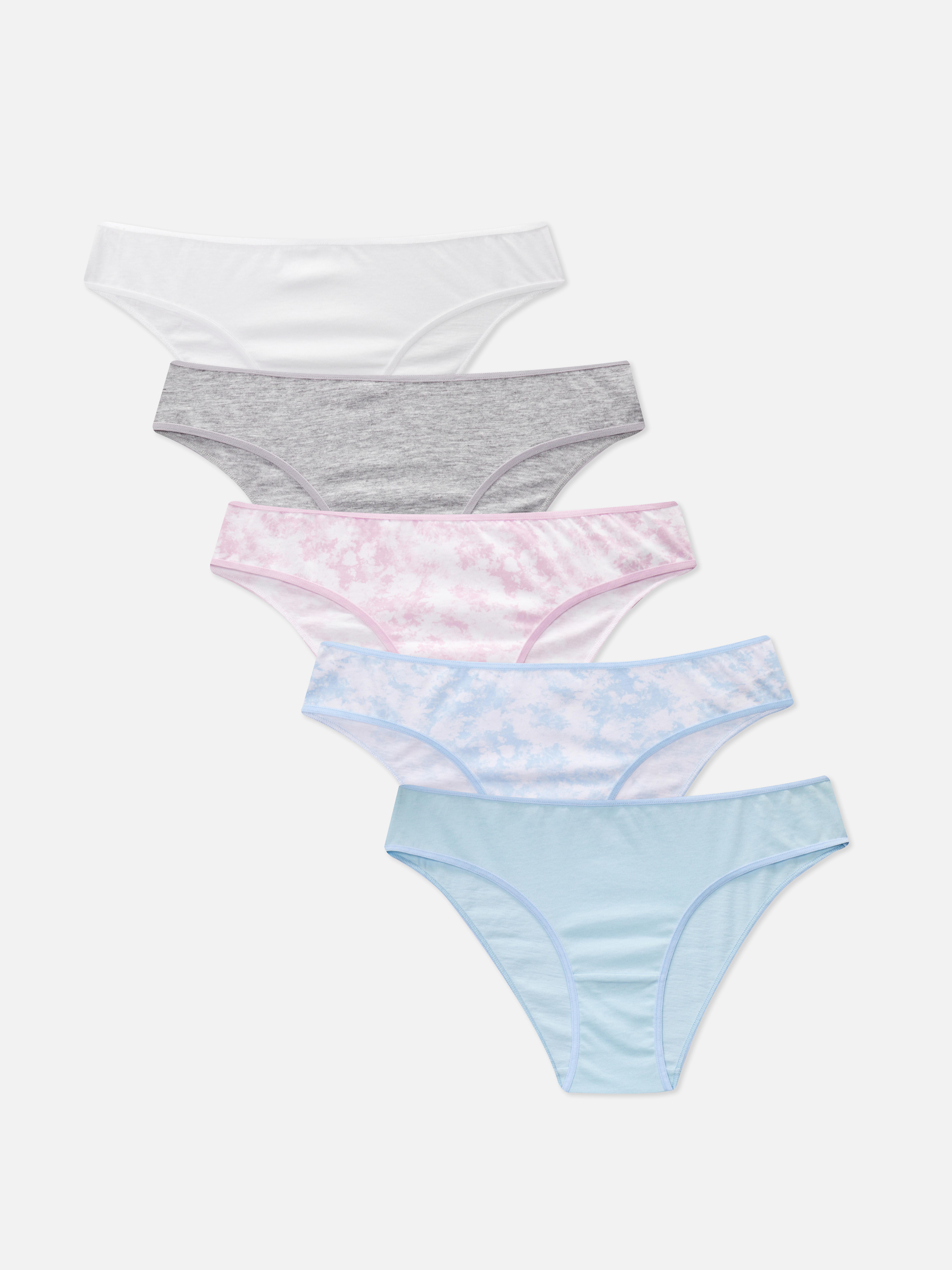 5pk Printed Brazilian Knickers Penneys