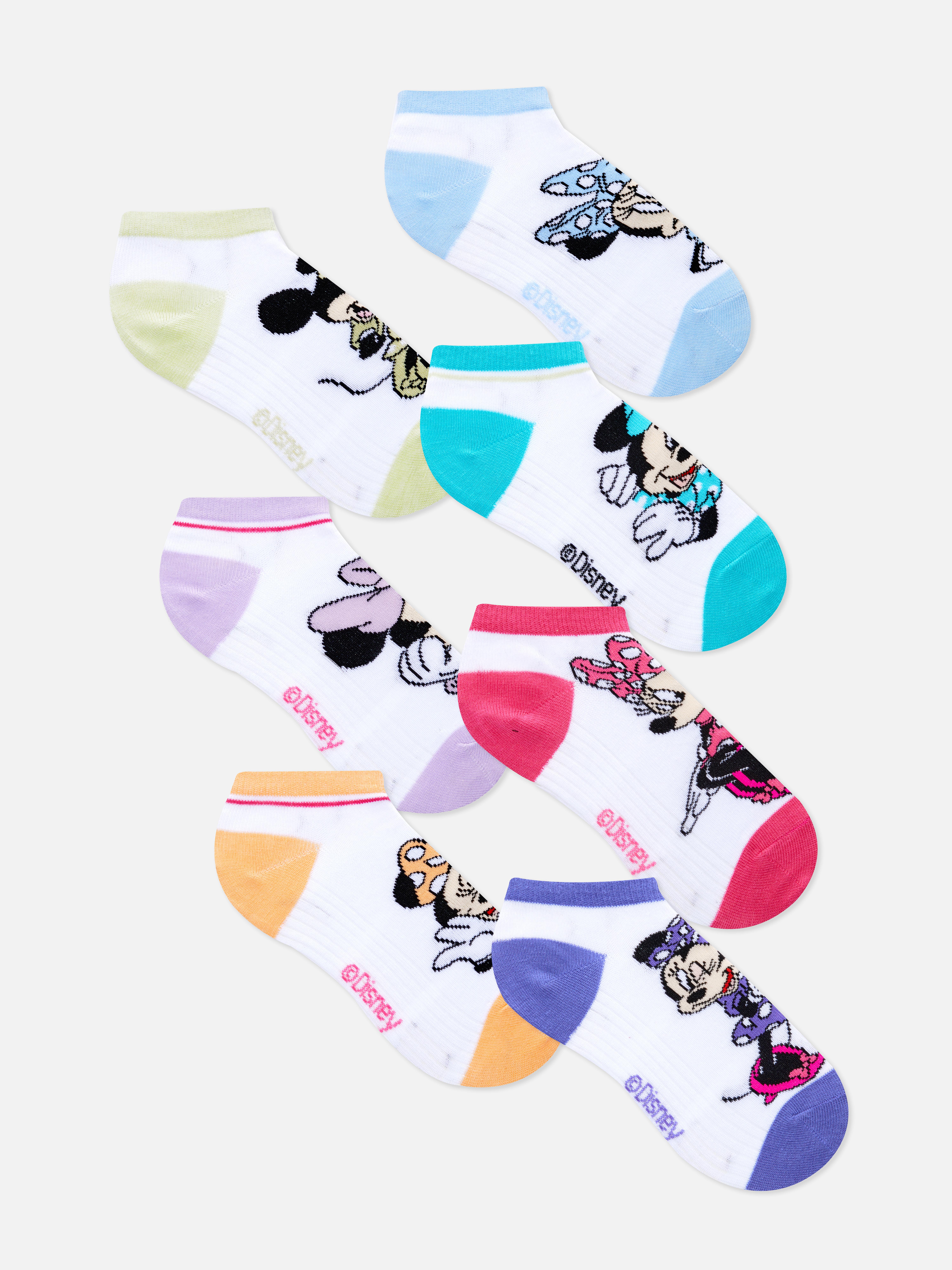7pk Disney’s Minnie Mouse Ankle Socks