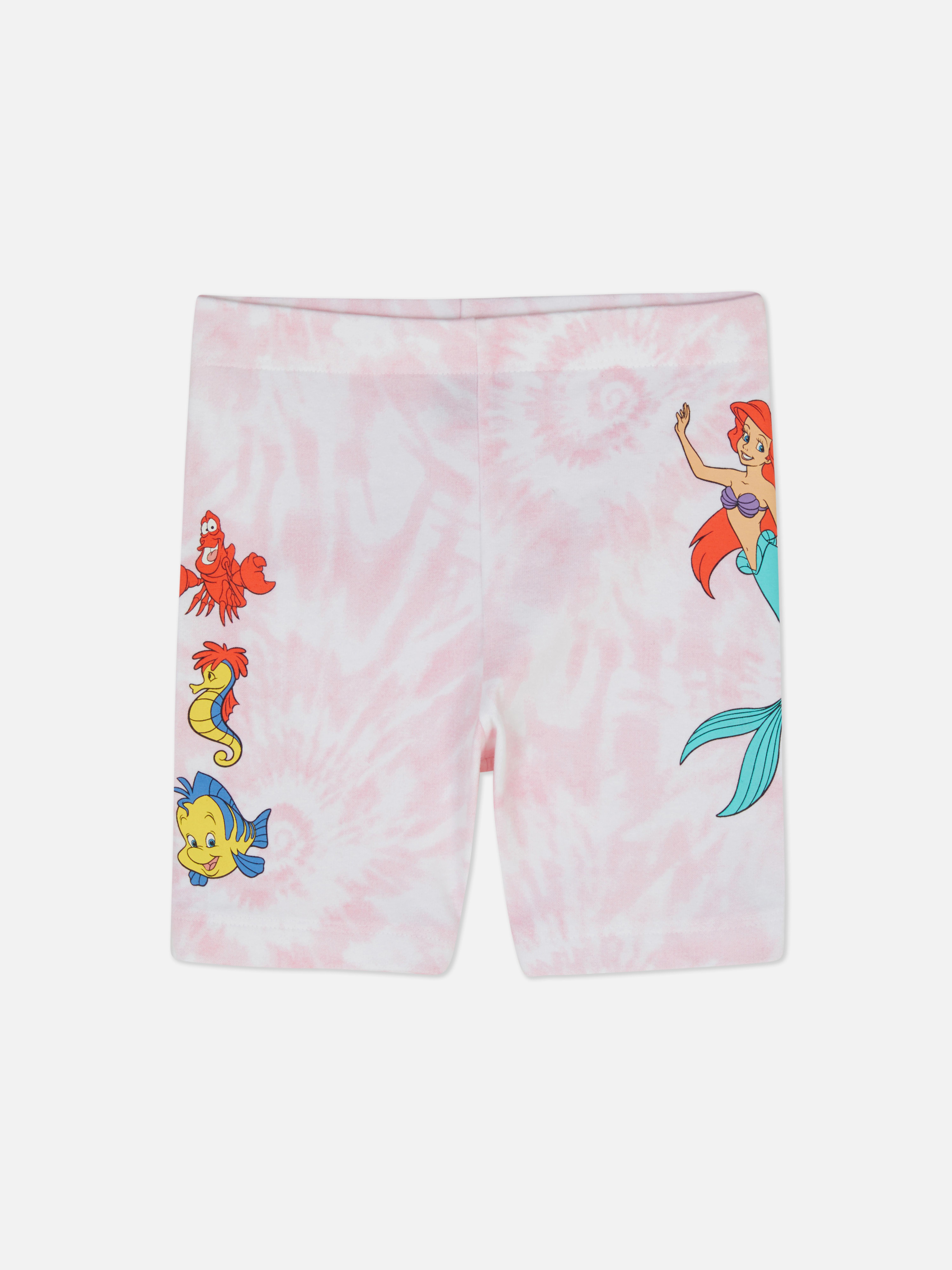 Disney's The Little Mermaid Tie-Dye Shorts