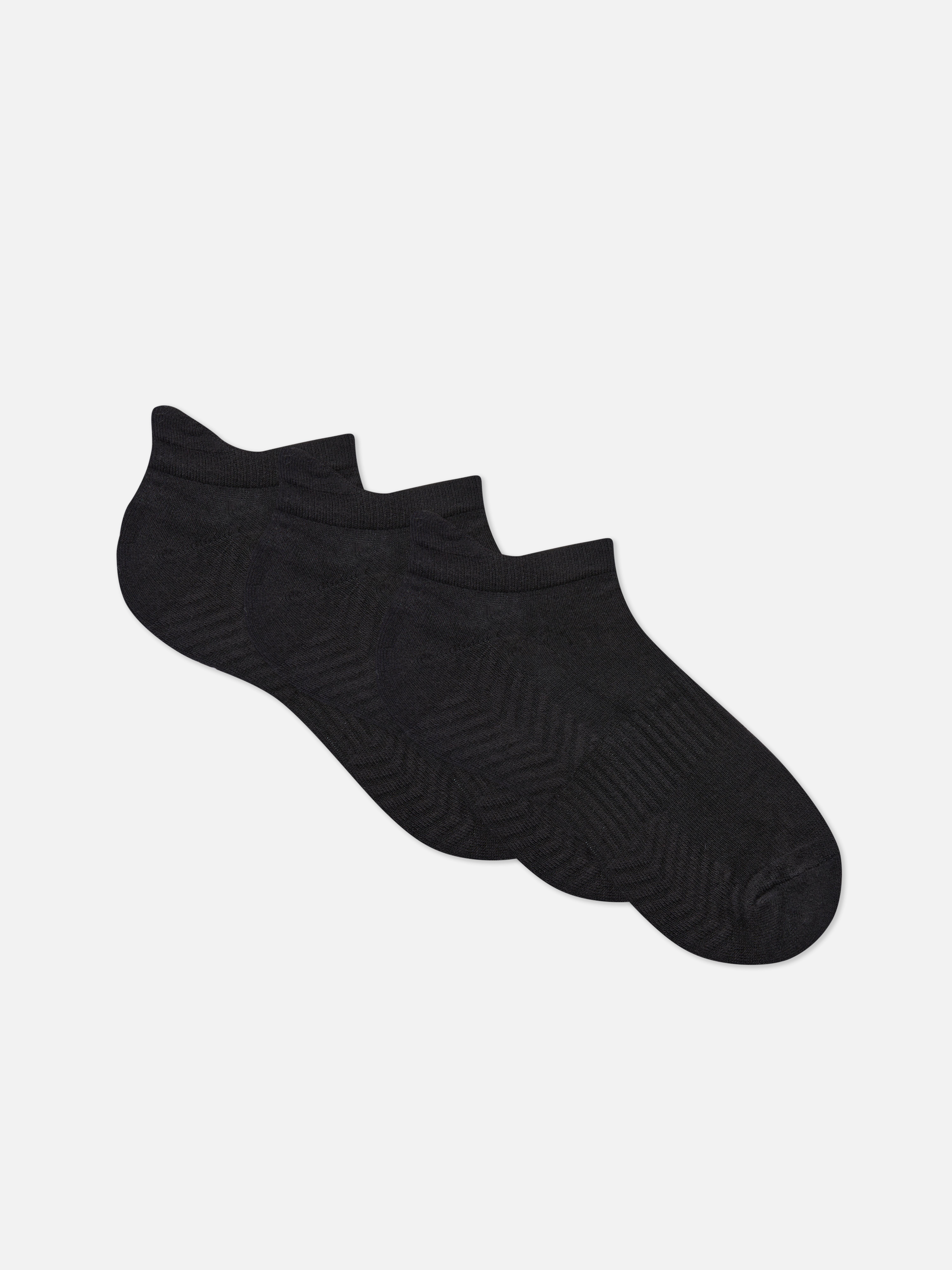 3pk Cushion Arch Trainer Socks