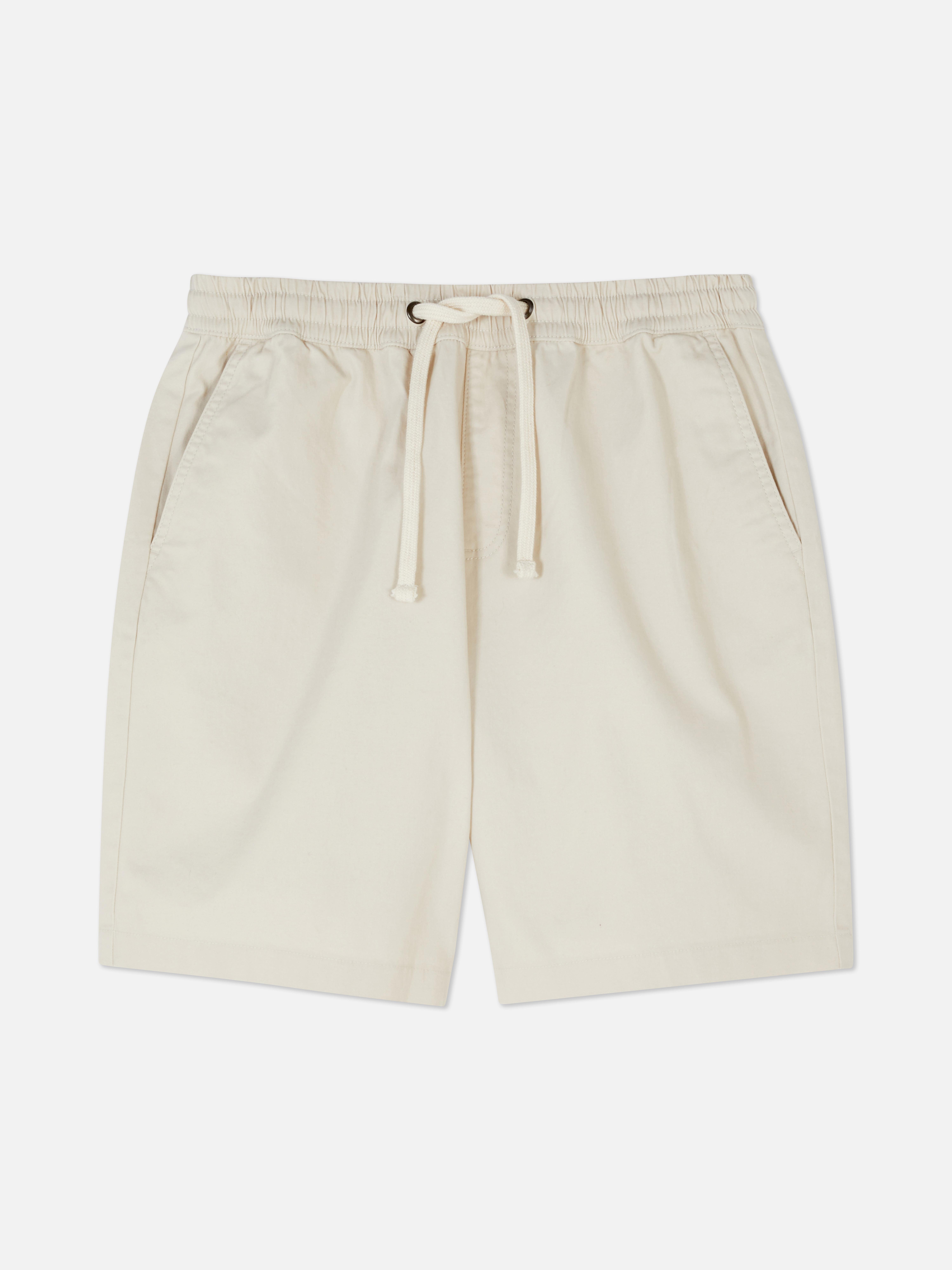 Drawstring Bermuda Shorts