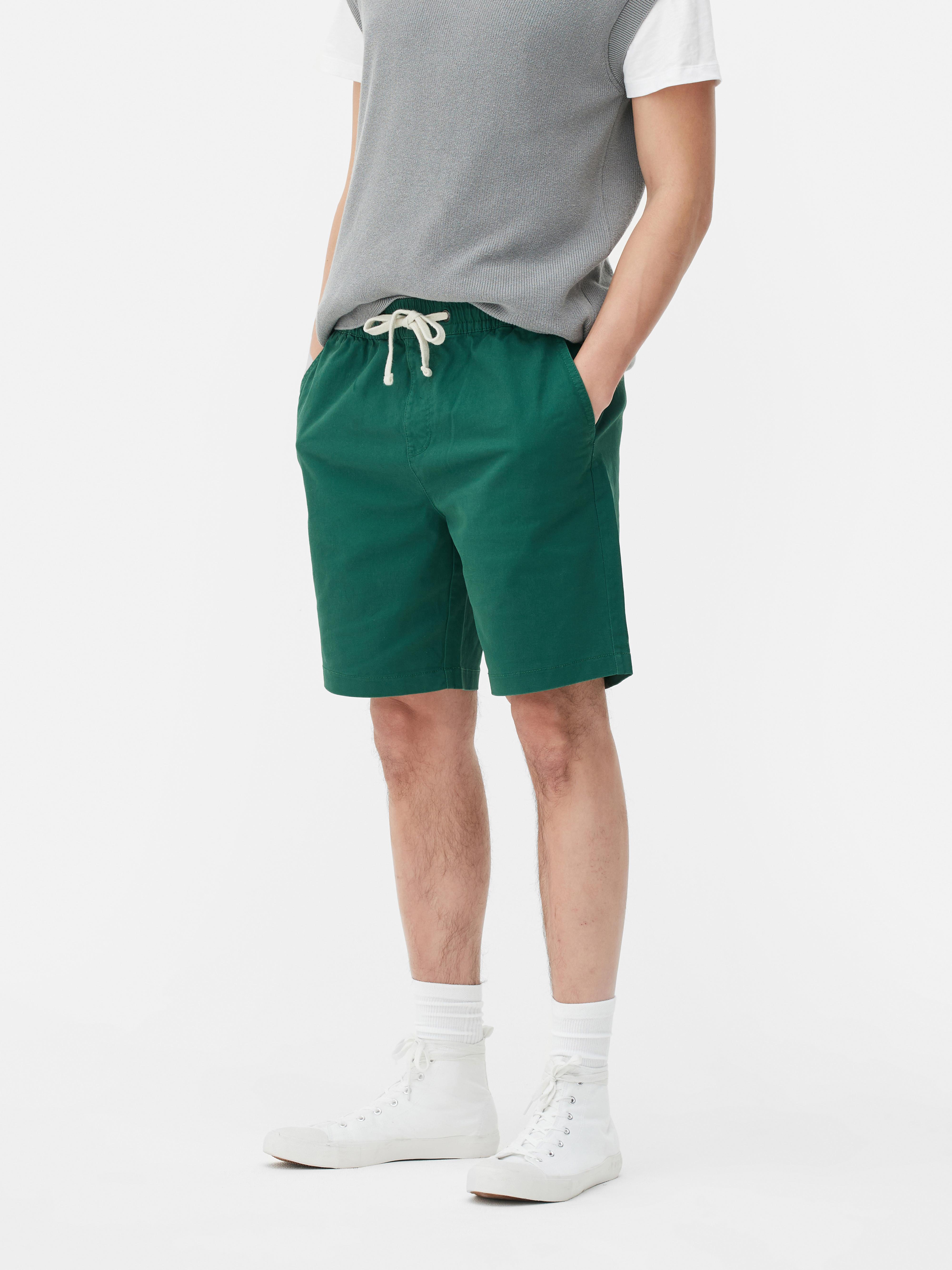 Drawstring Bermuda Shorts