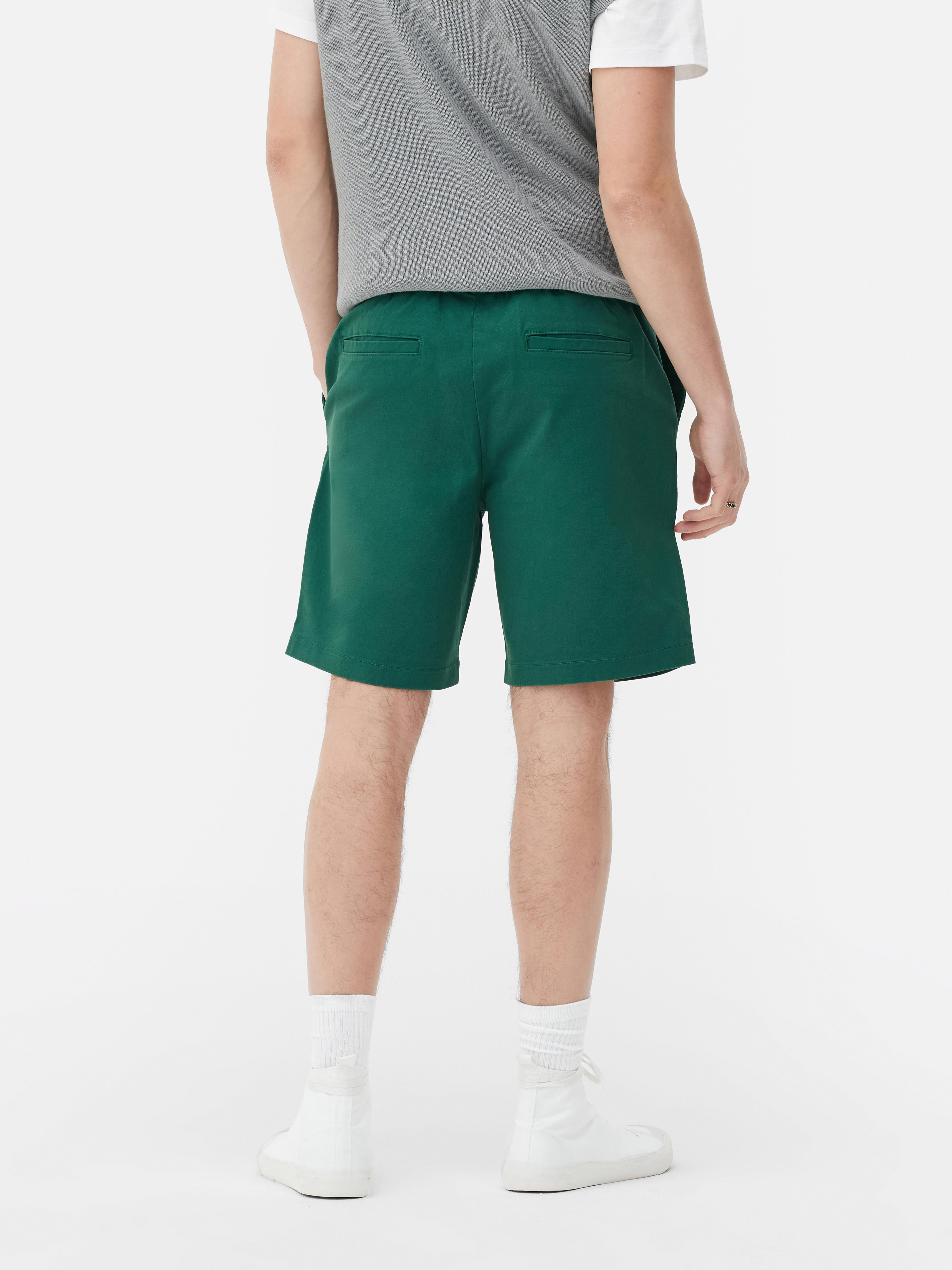 Drawstring Bermuda Shorts