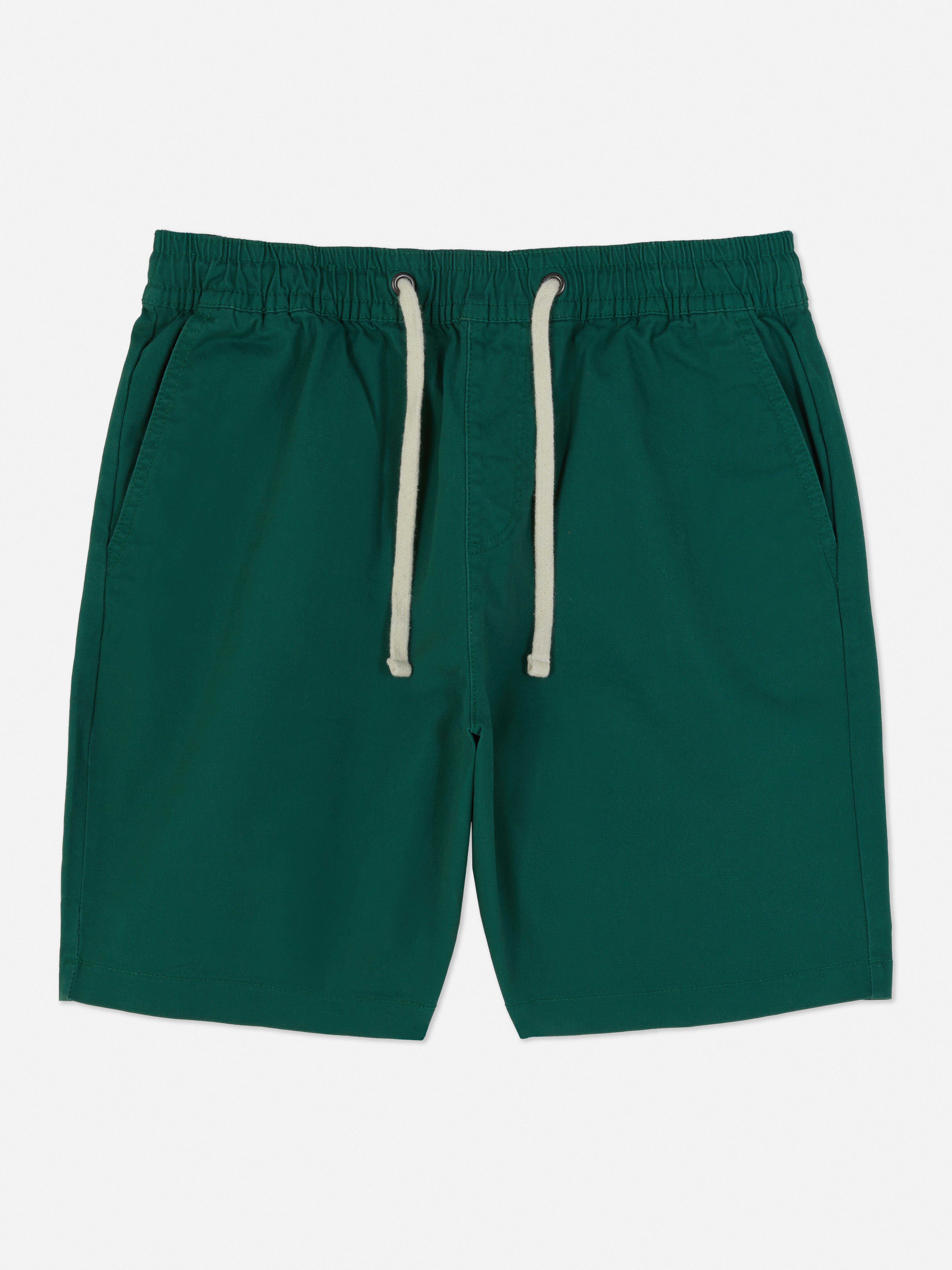 Drawstring Bermuda Shorts